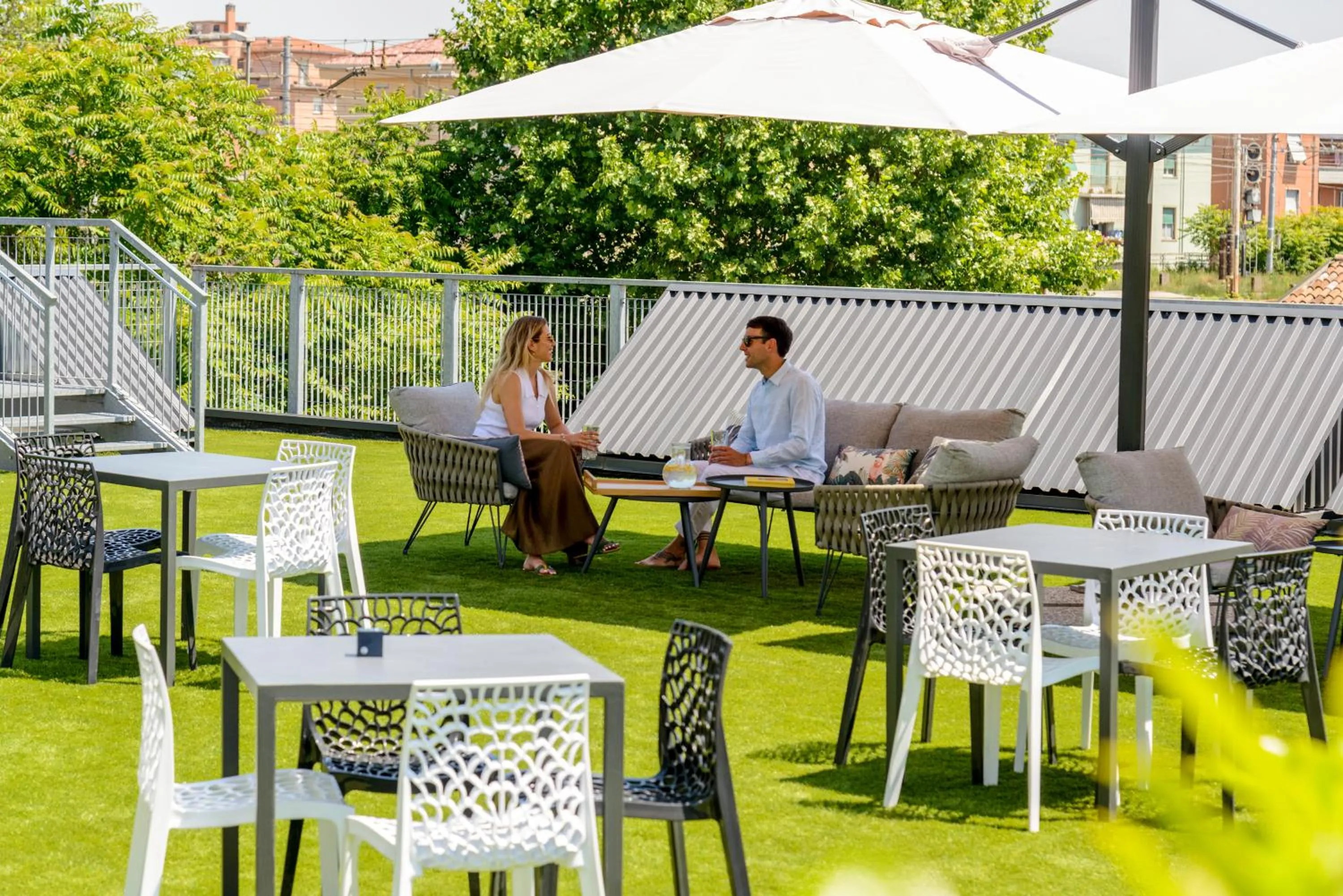 Garden in Novotel Parma Centro