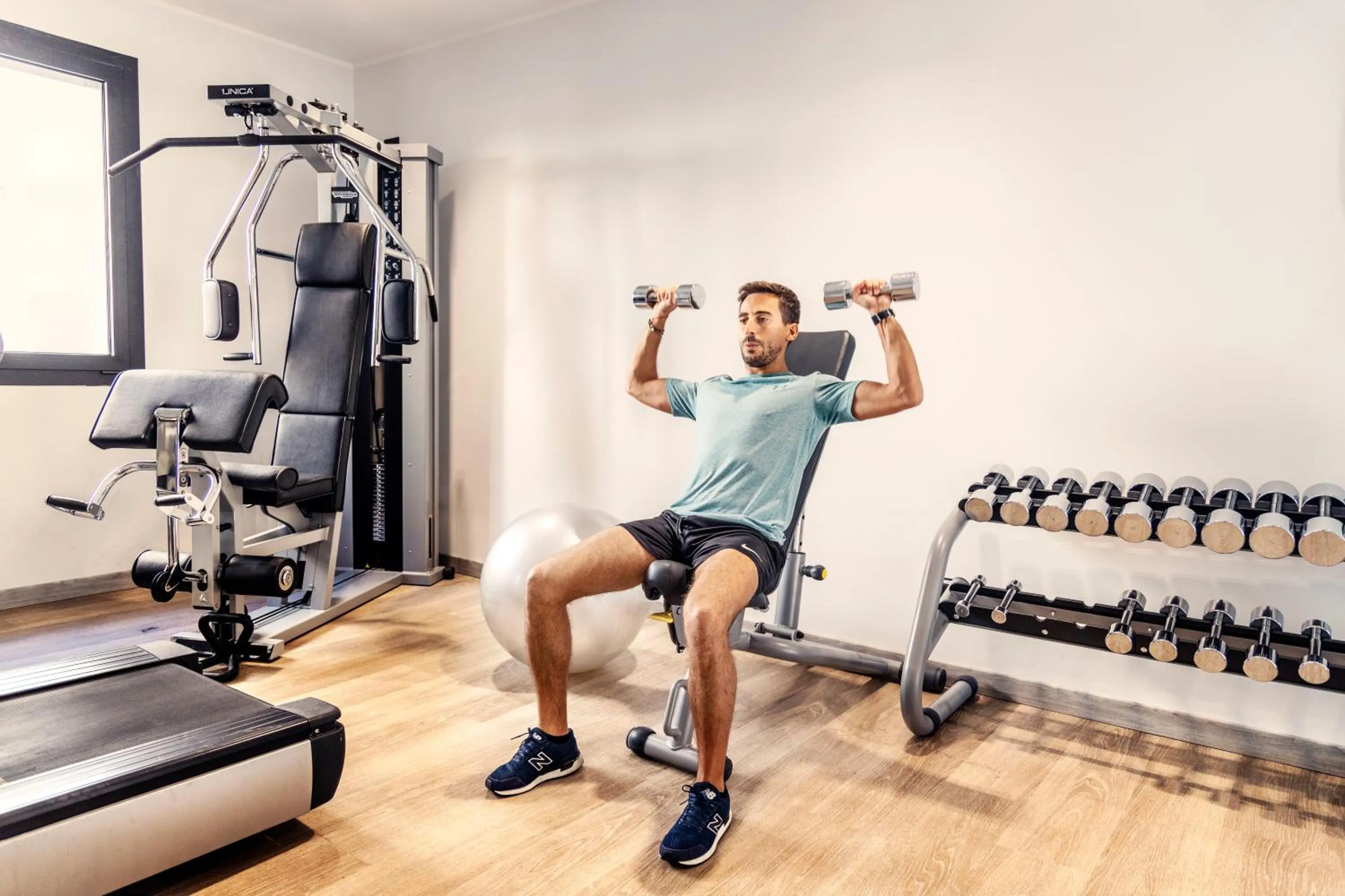 Fitness centre/facilities in Novotel Parma Centro