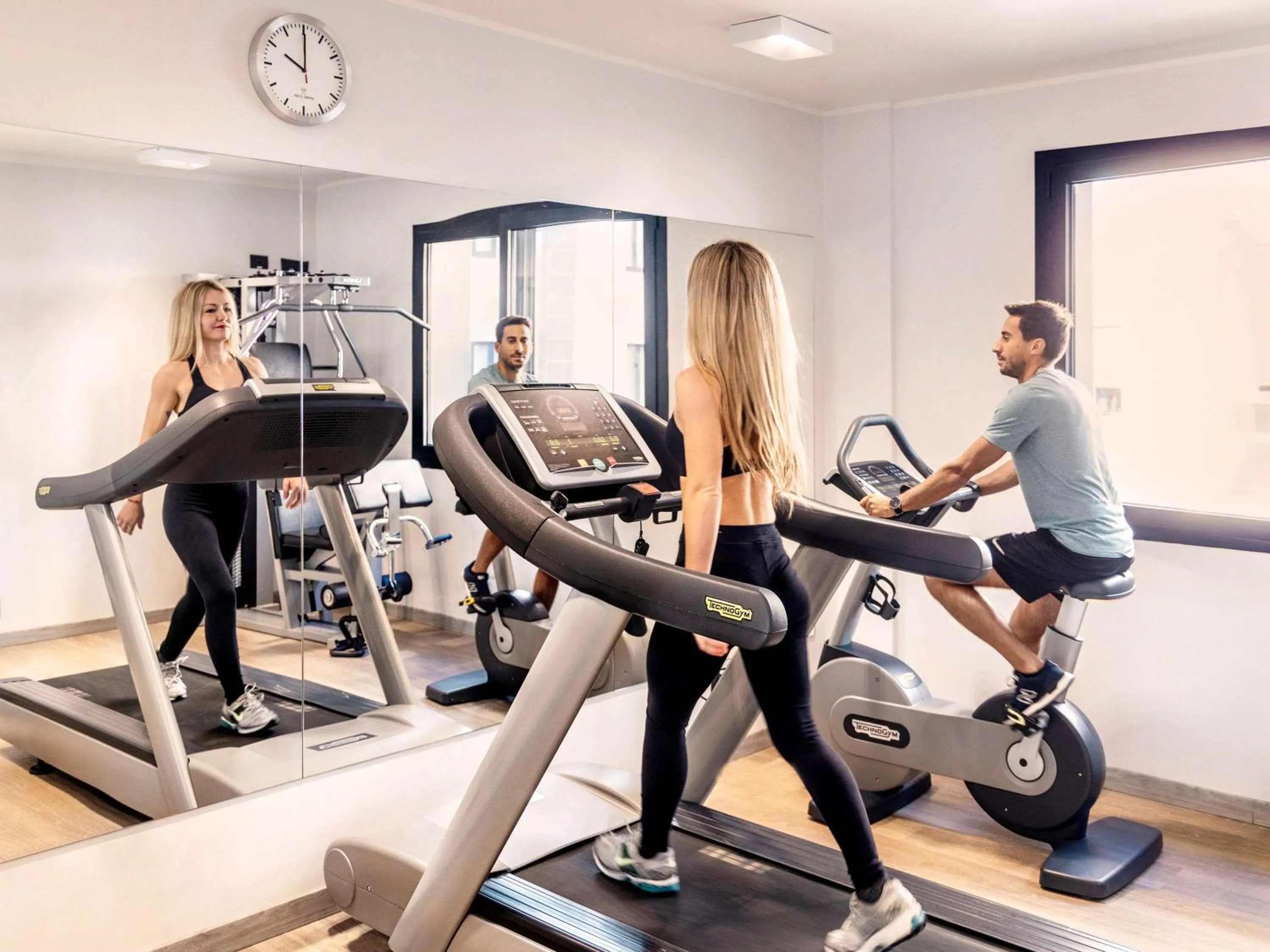 Fitness centre/facilities in Novotel Parma Centro