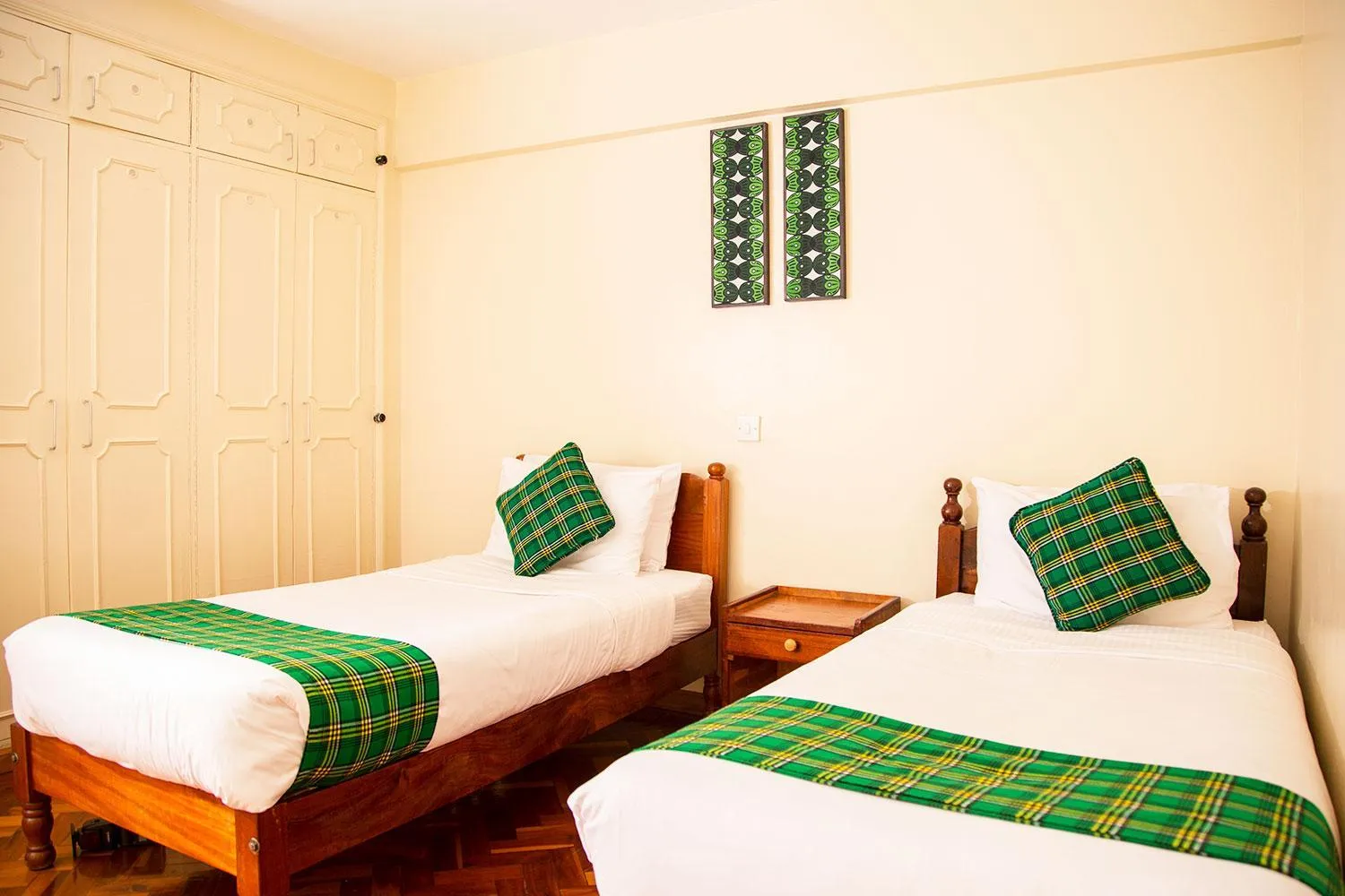 Bedroom, Bed in Njema Court Apartment