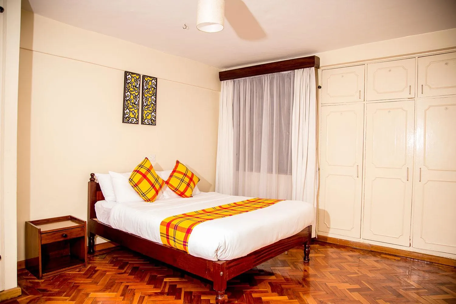 Bedroom, Bed in Njema Court Apartment