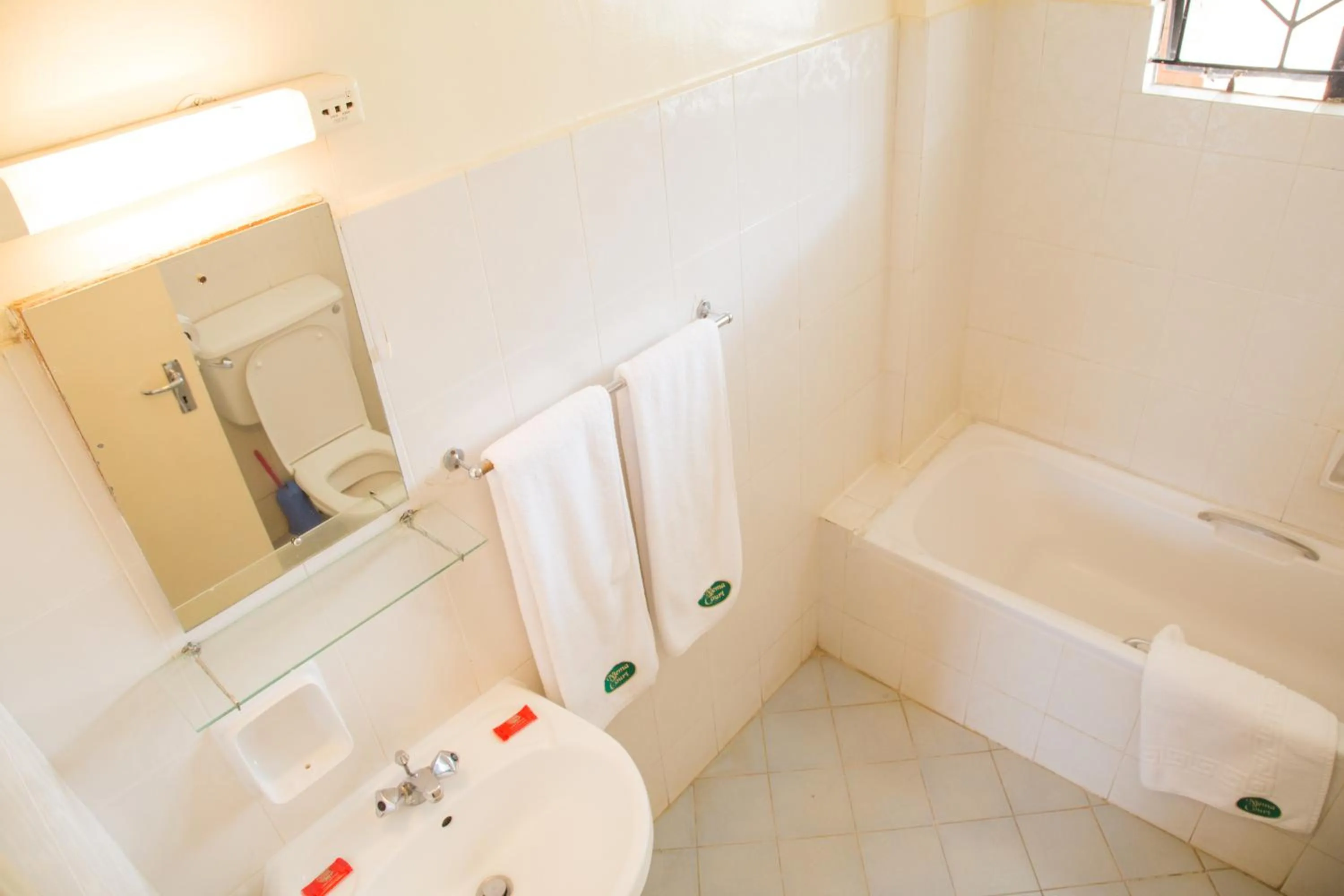 Bathroom in Njema Court Apartment
