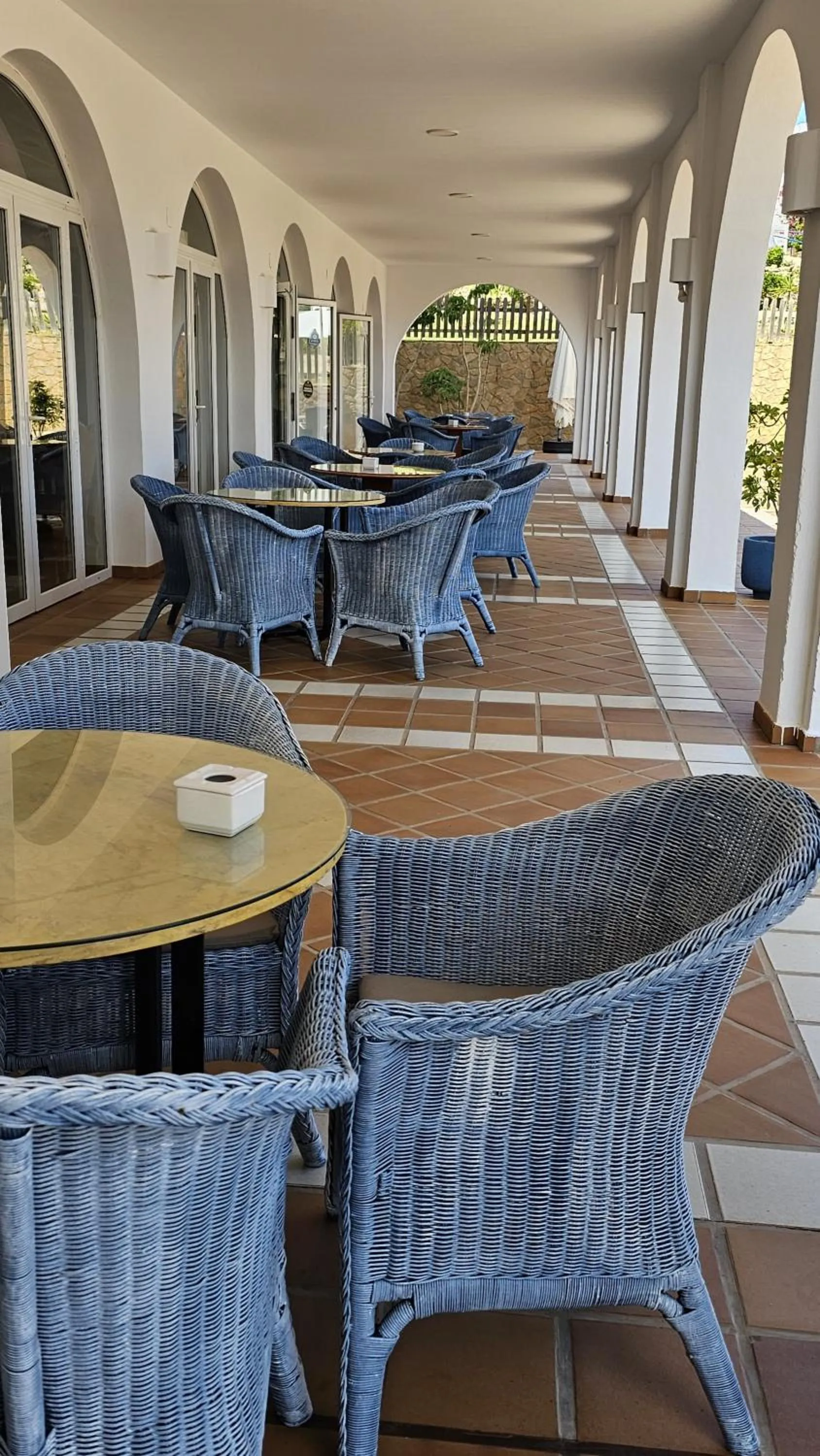 Seating area in Hotel Puntazo II