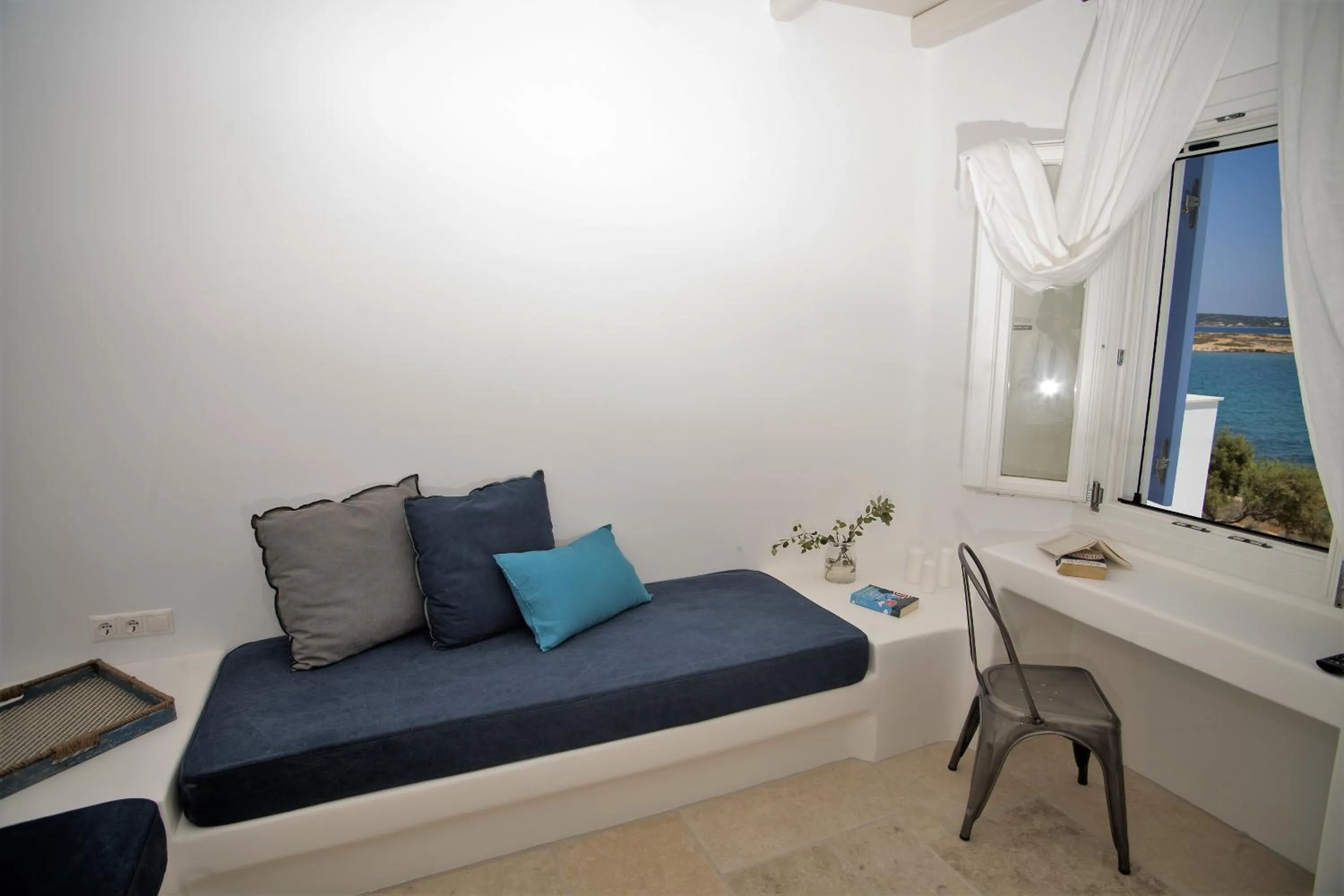 Living room, Bed in Kalypso Villas