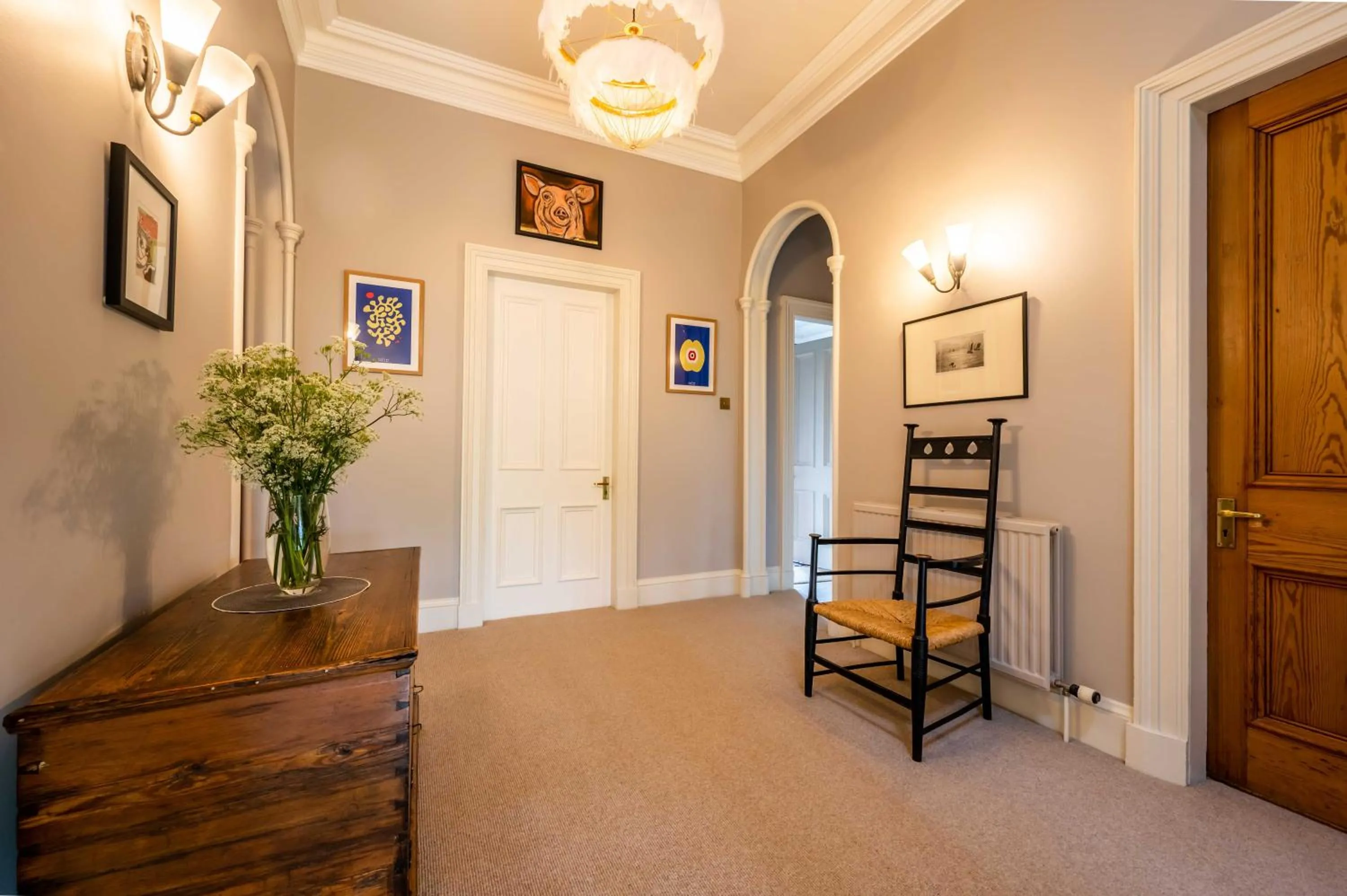 Lobby or reception, Bed in Washington House