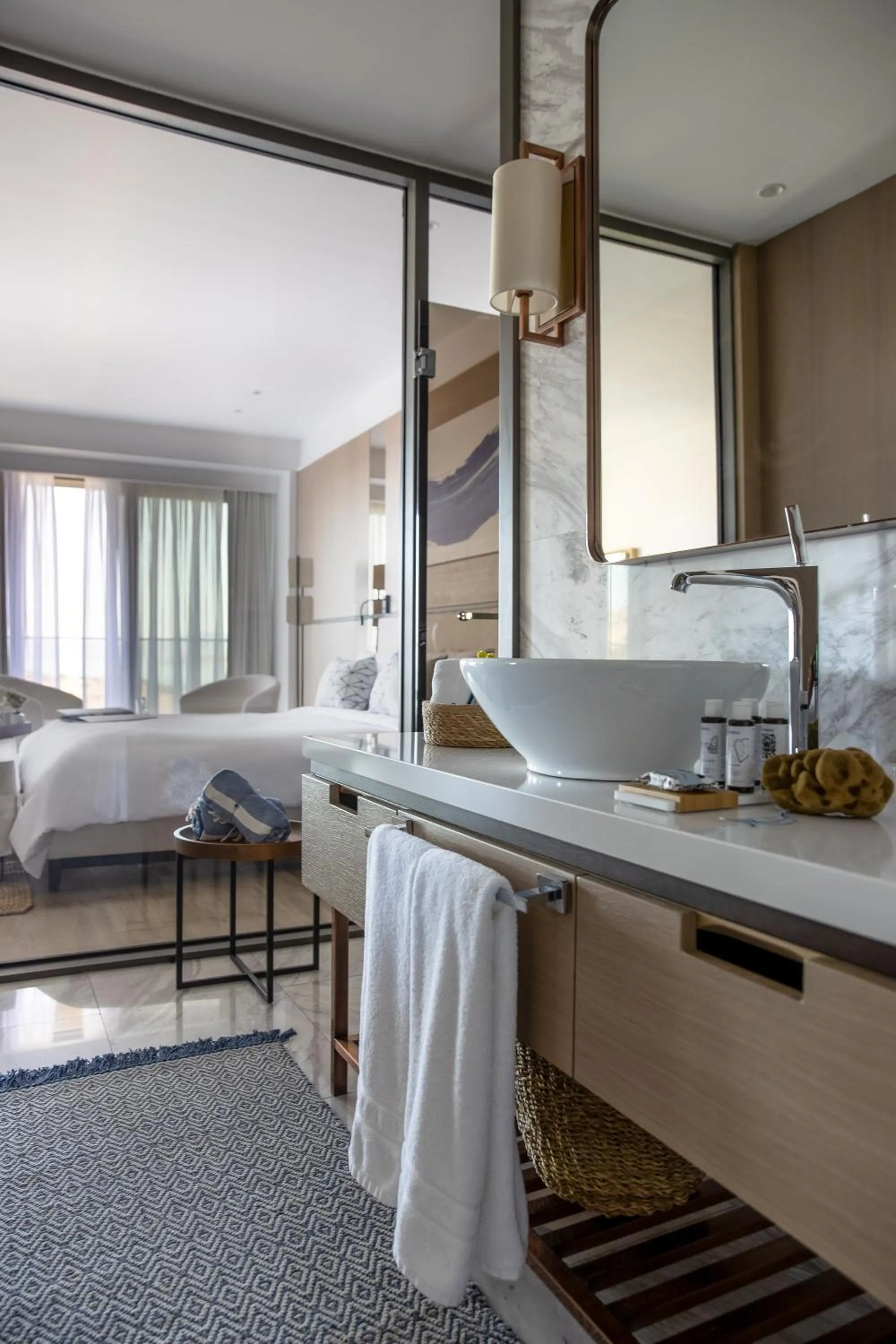 Bed in METT Hotel & Beach Resort Bodrum