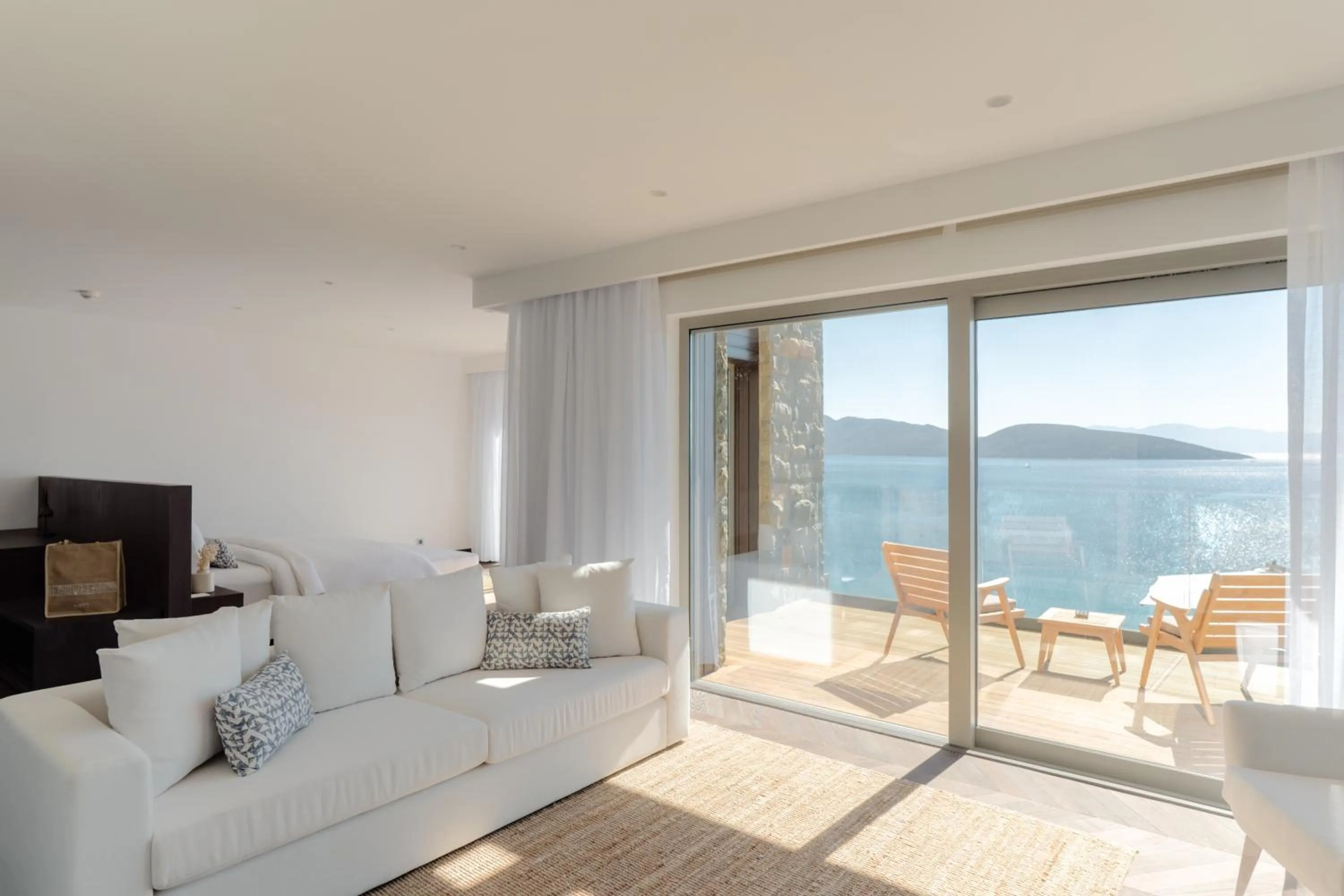 Seating area in METT Hotel & Beach Resort Bodrum