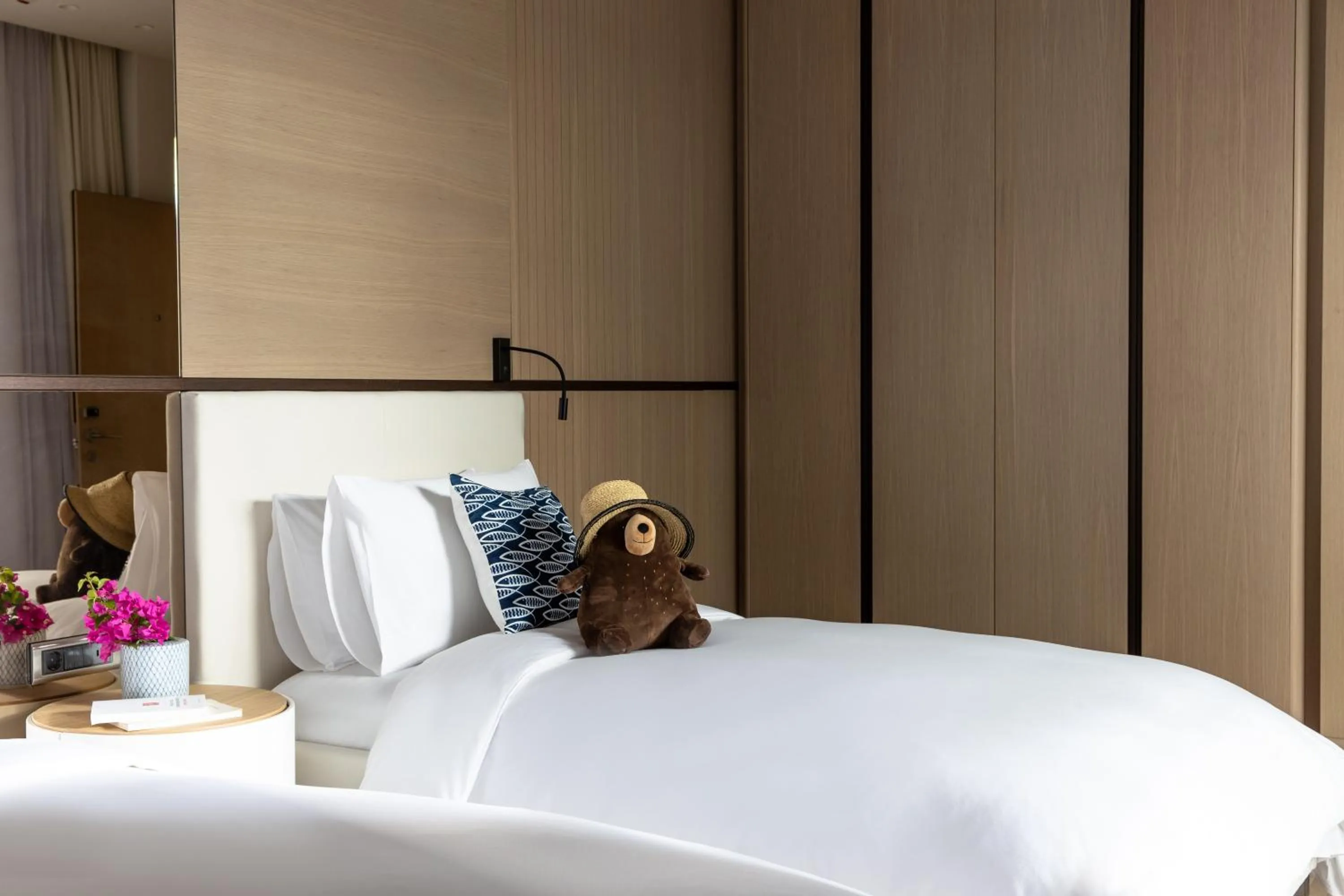 Bed in METT Hotel & Beach Resort Bodrum