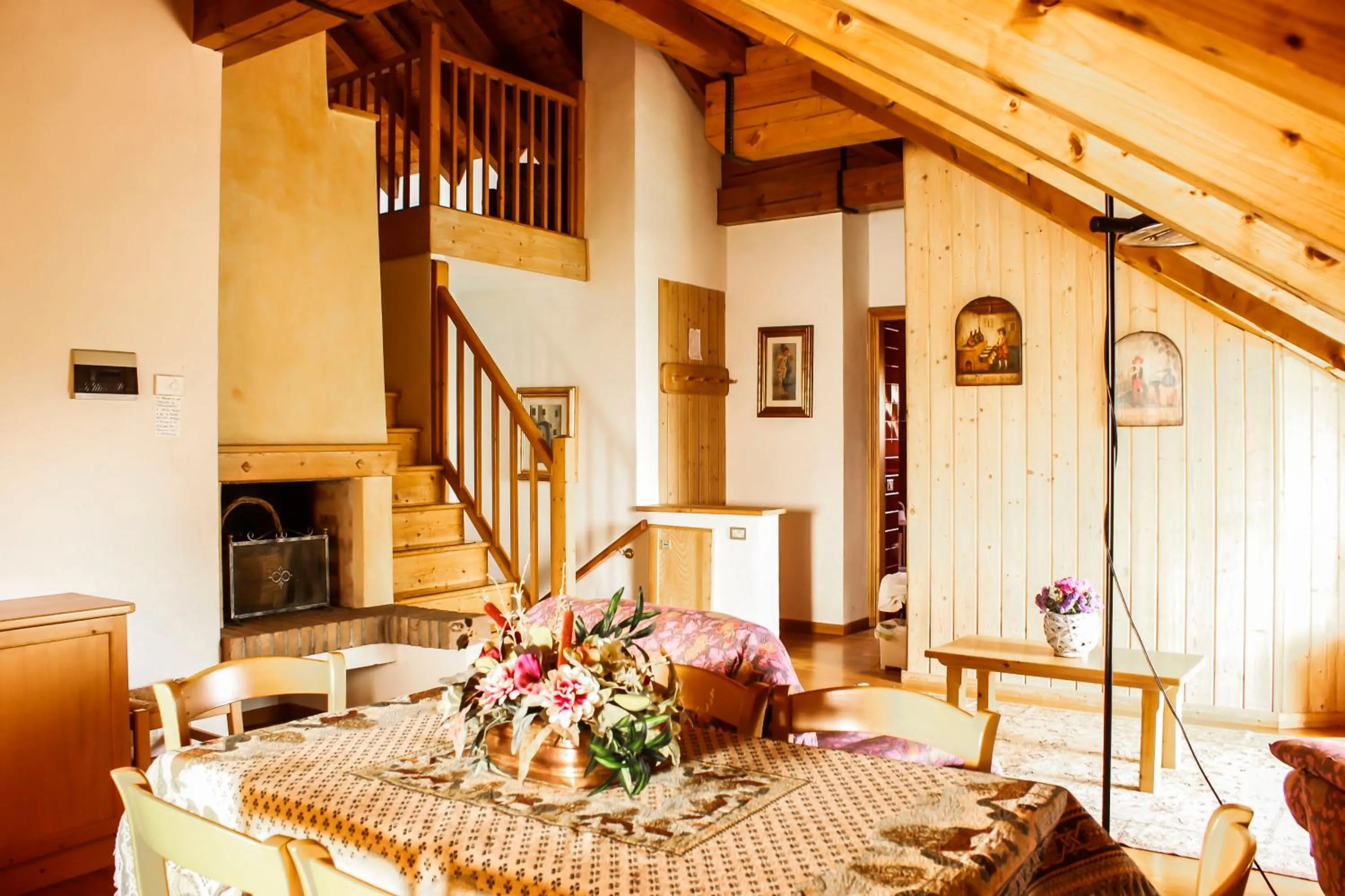 Living room in Locanda Aurora B&B