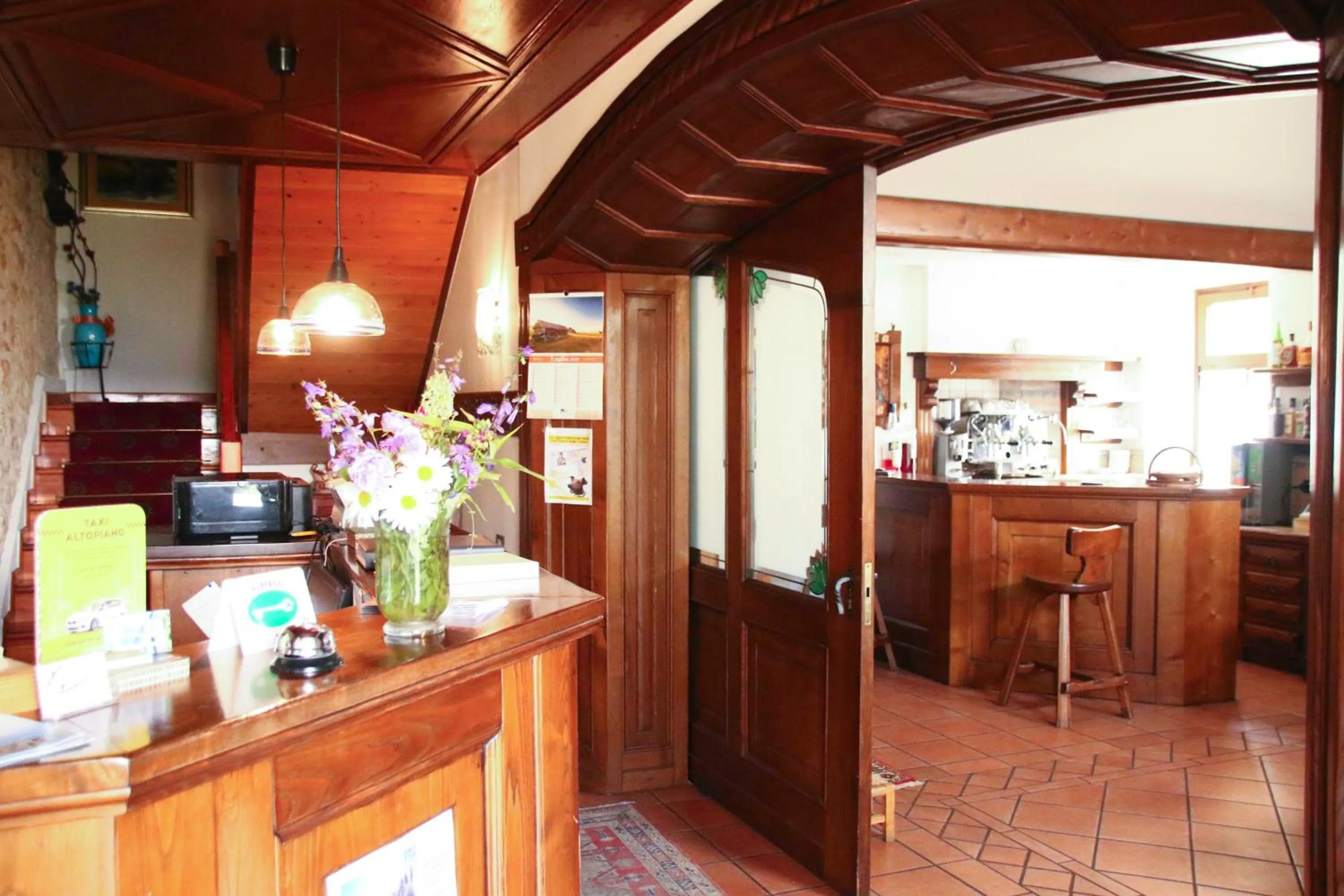 Lobby or reception in Locanda Aurora B&B