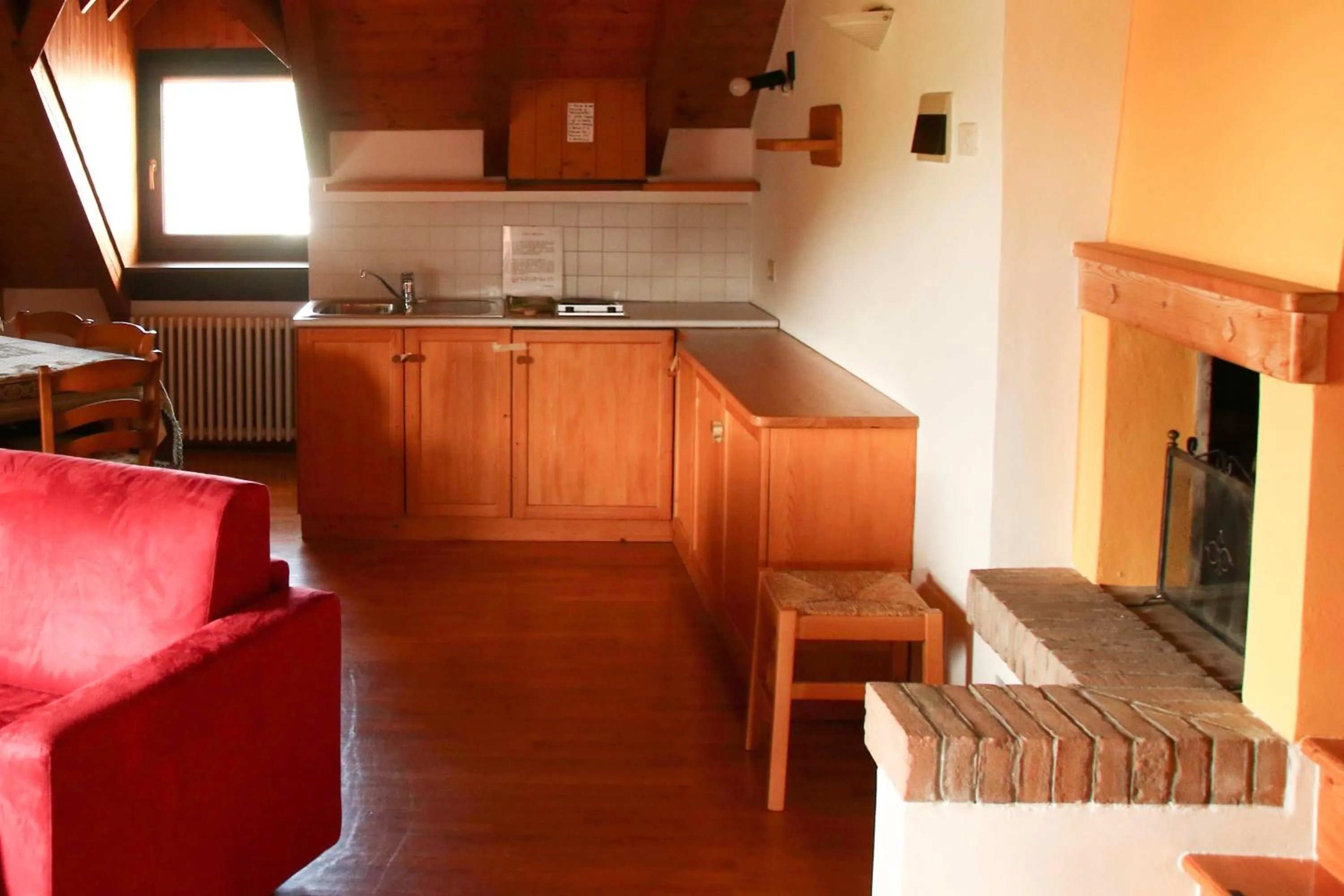 Kitchen or kitchenette in Locanda Aurora B&B