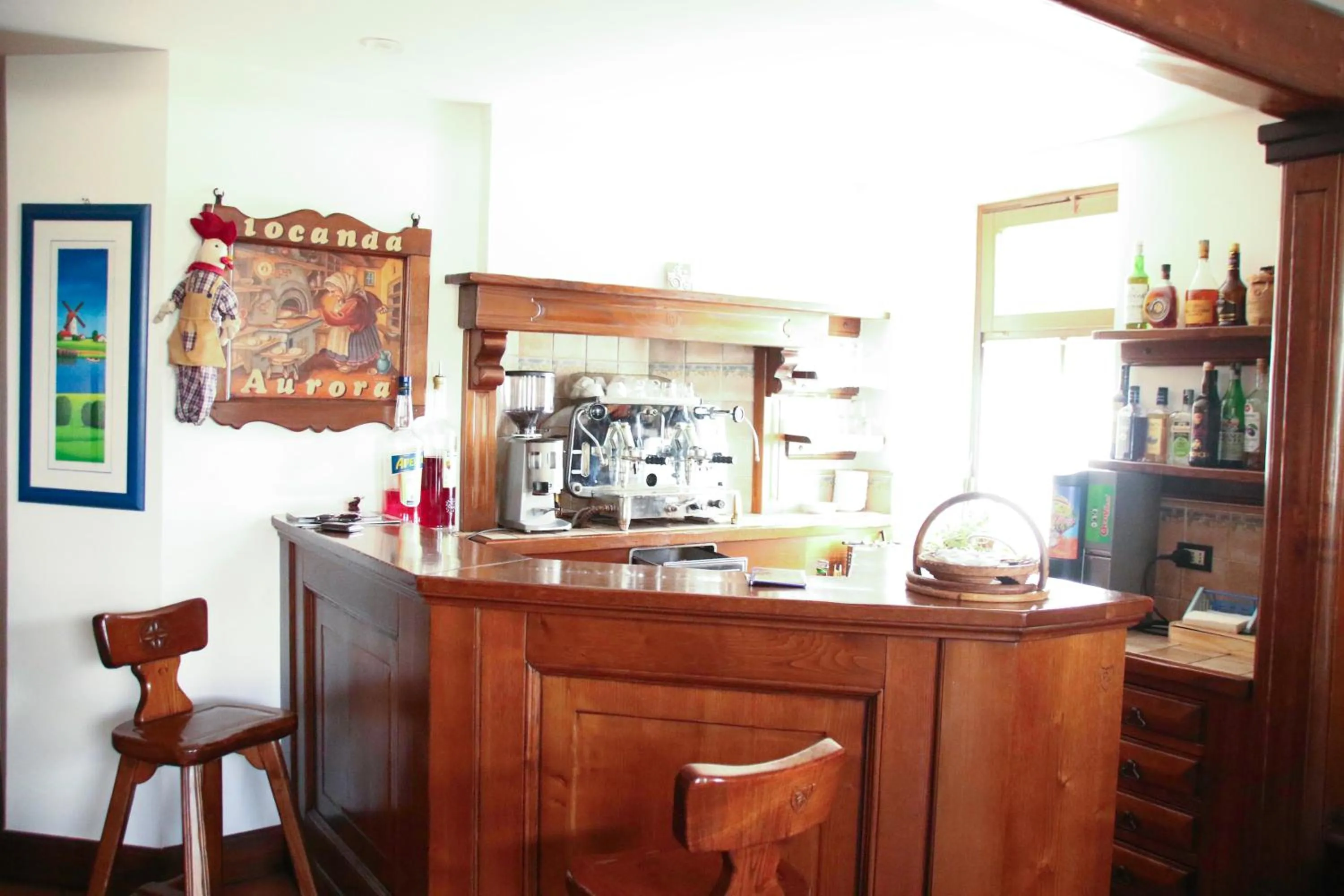 Lounge or bar in Locanda Aurora B&B