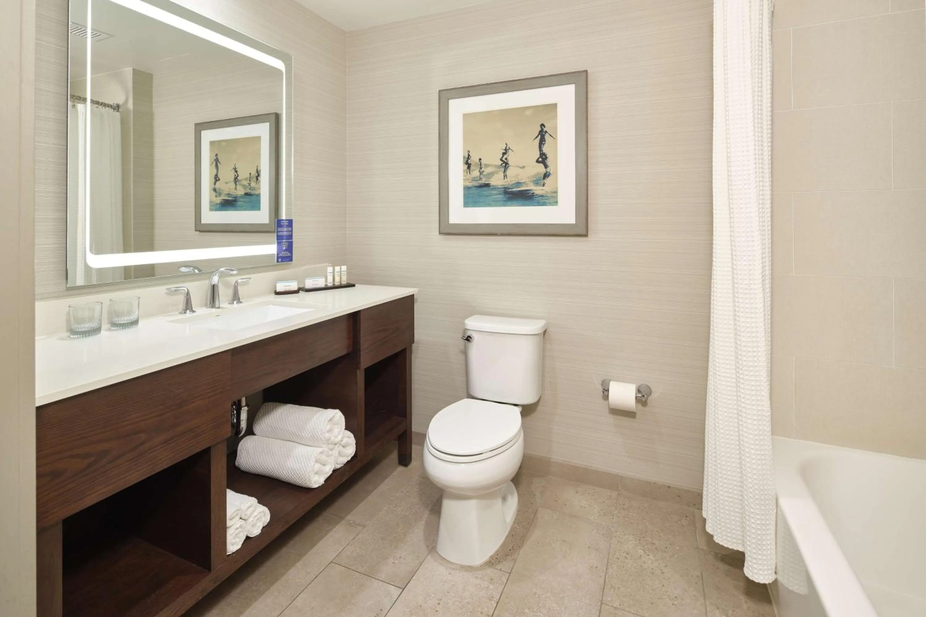 Shower in Embassy Suites By Hilton Oahu Kapolei - FREE Breakfast