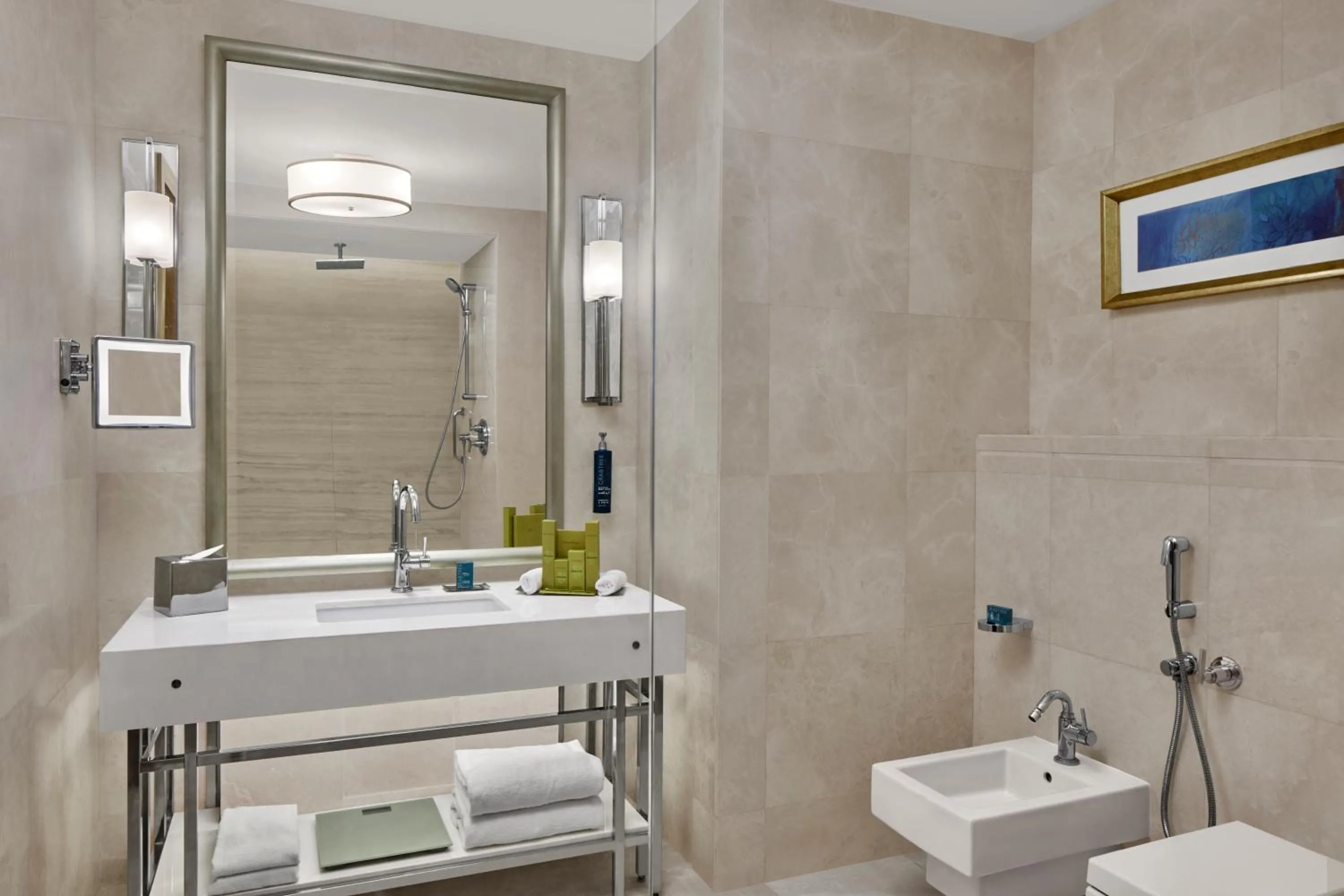 Toilet in Hilton Hotel & Convention Jabal Omar Makkah