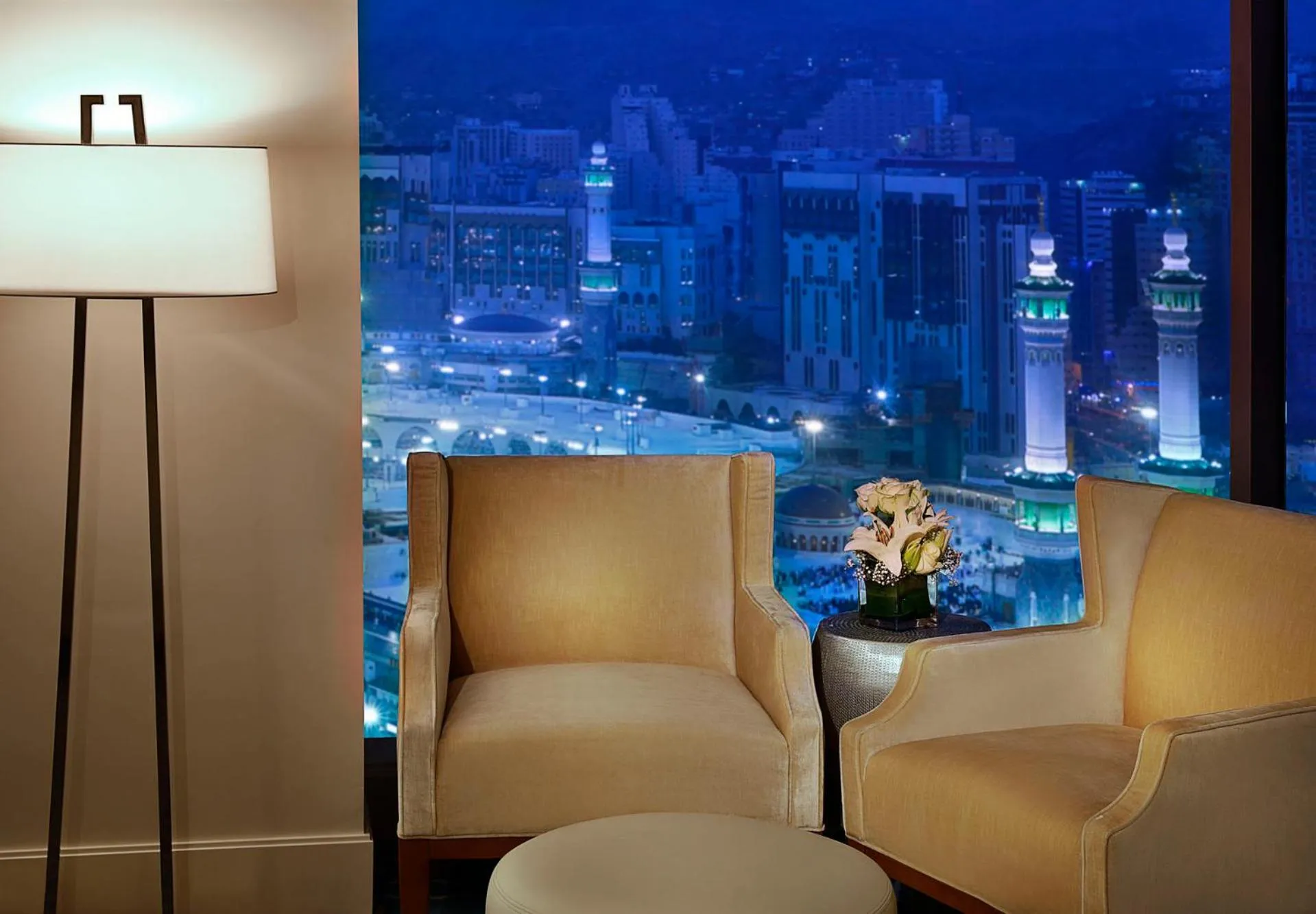 Night in Hilton Hotel & Convention Jabal Omar Makkah