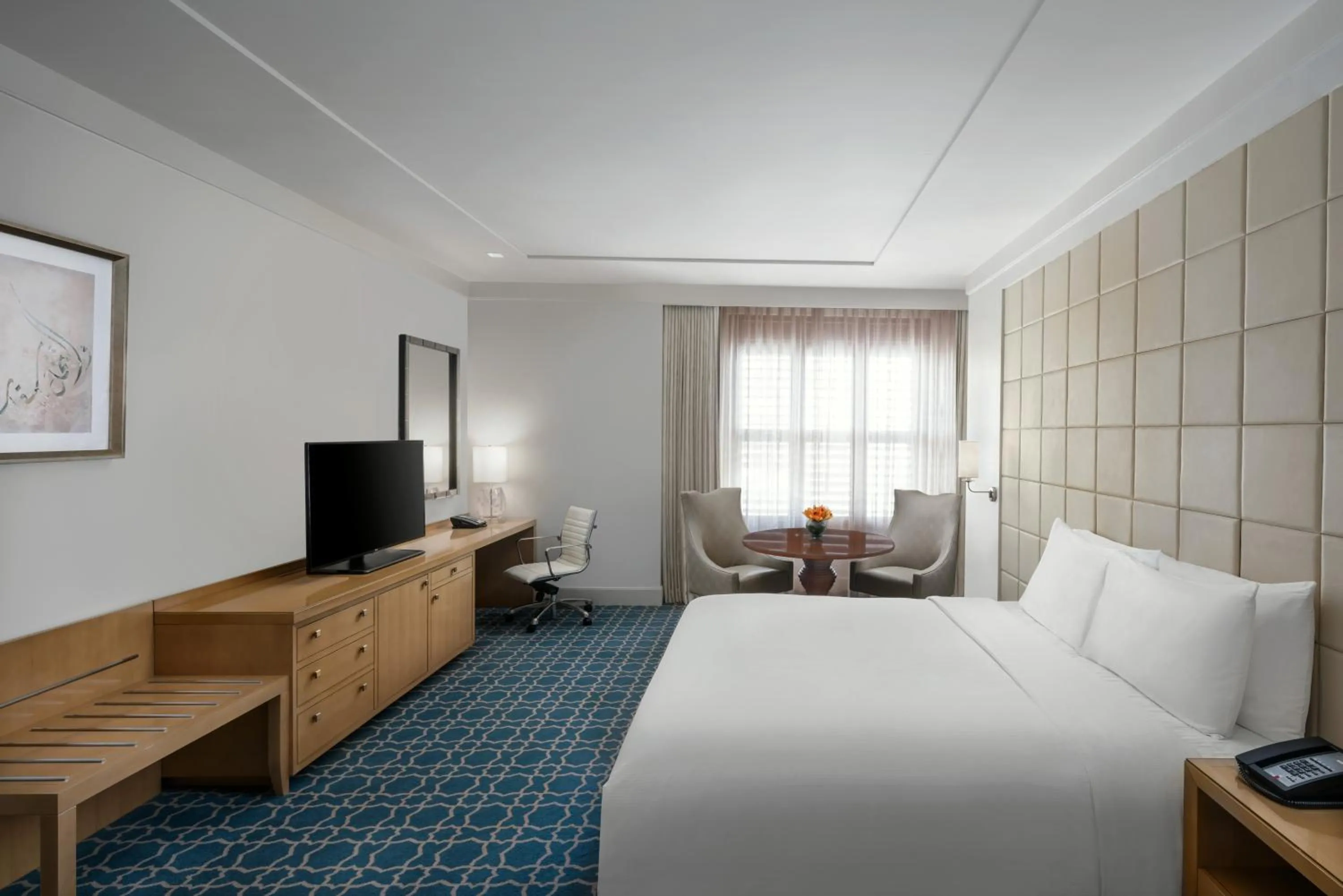 Bed in Hilton Hotel & Convention Jabal Omar Makkah