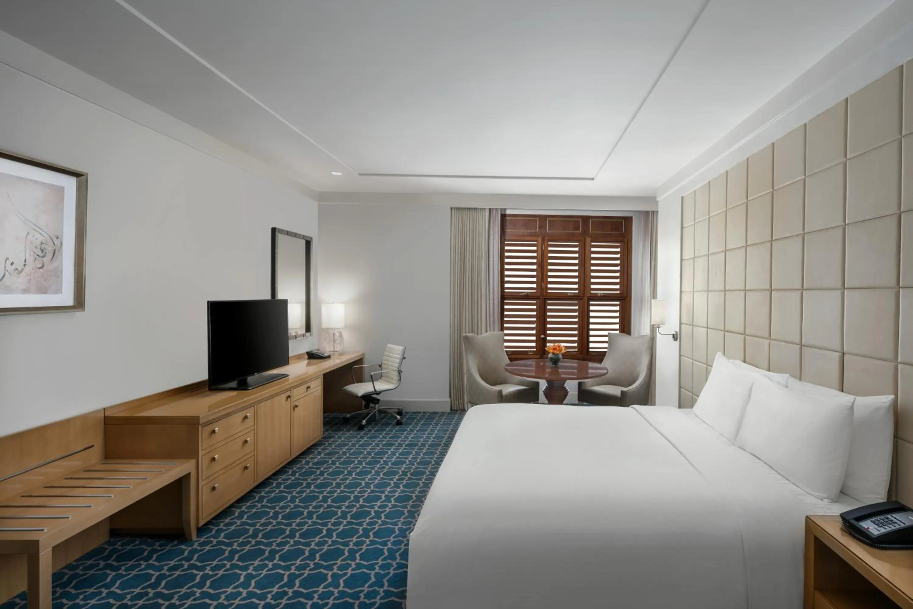 Bed in Hilton Hotel & Convention Jabal Omar Makkah