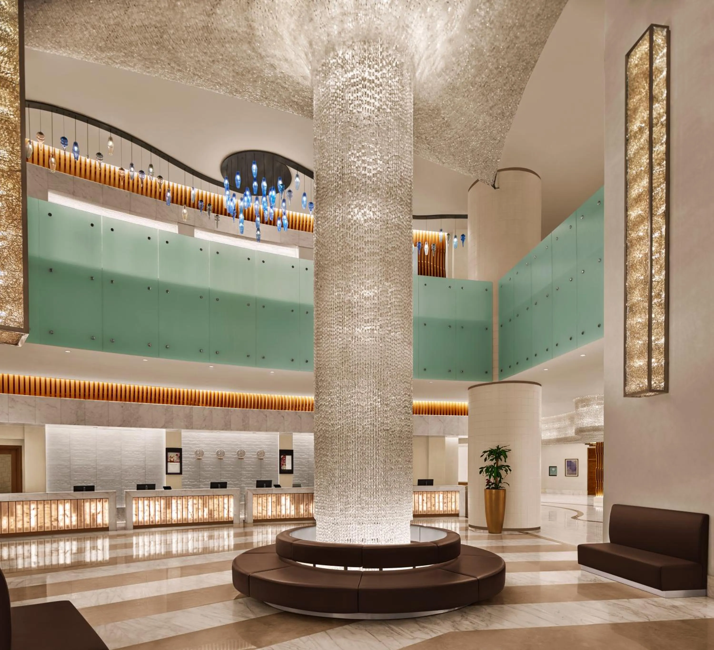 Lobby or reception in Hilton Hotel & Convention Jabal Omar Makkah