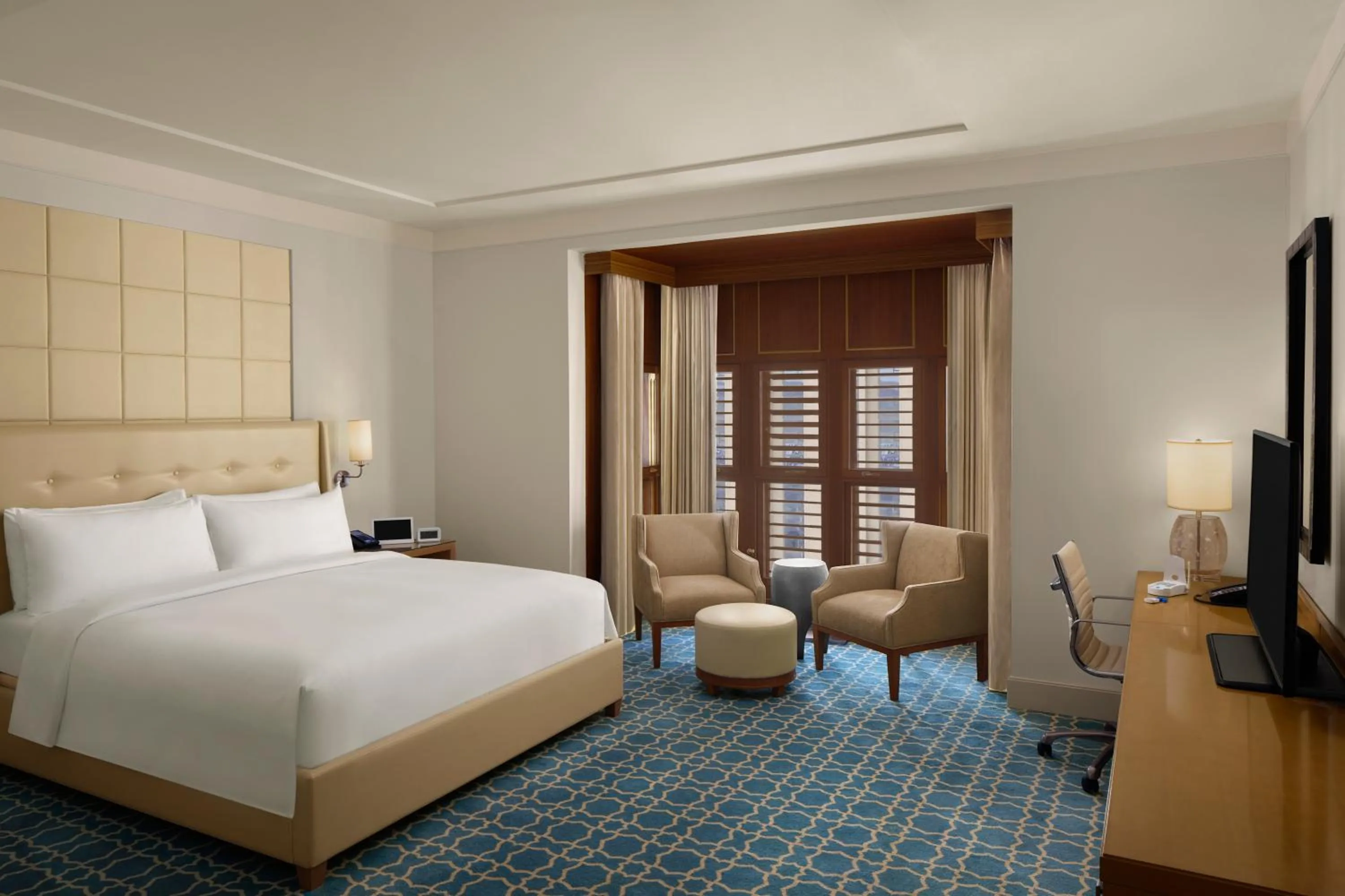 Bed in Hilton Hotel & Convention Jabal Omar Makkah