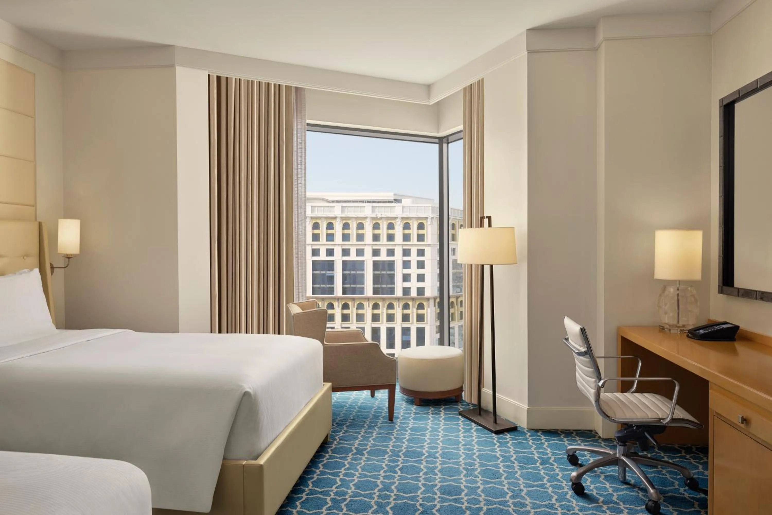 Bed in Hilton Hotel & Convention Jabal Omar Makkah