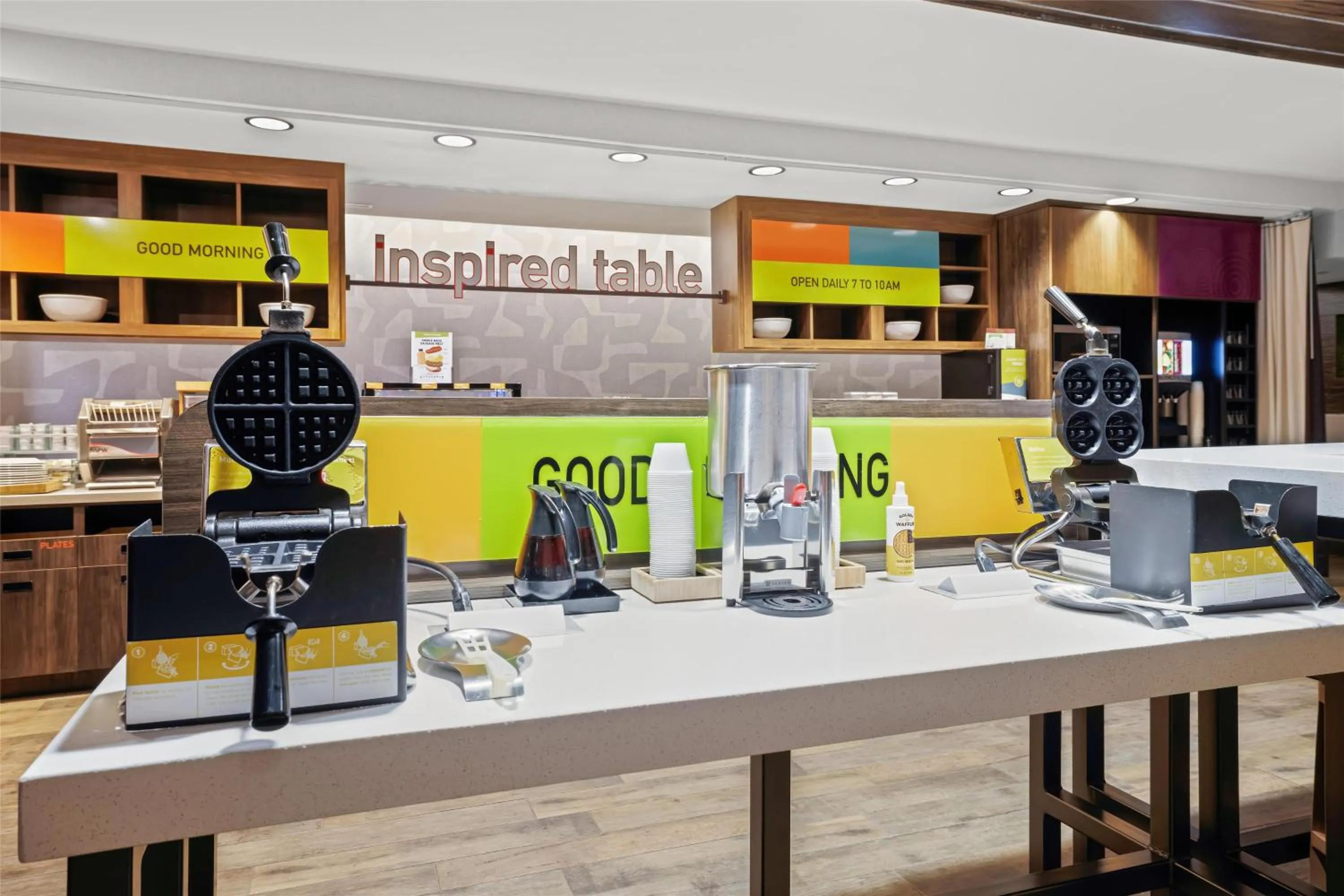 Breakfast in Home2 Suites By Hilton Pigeon Forge