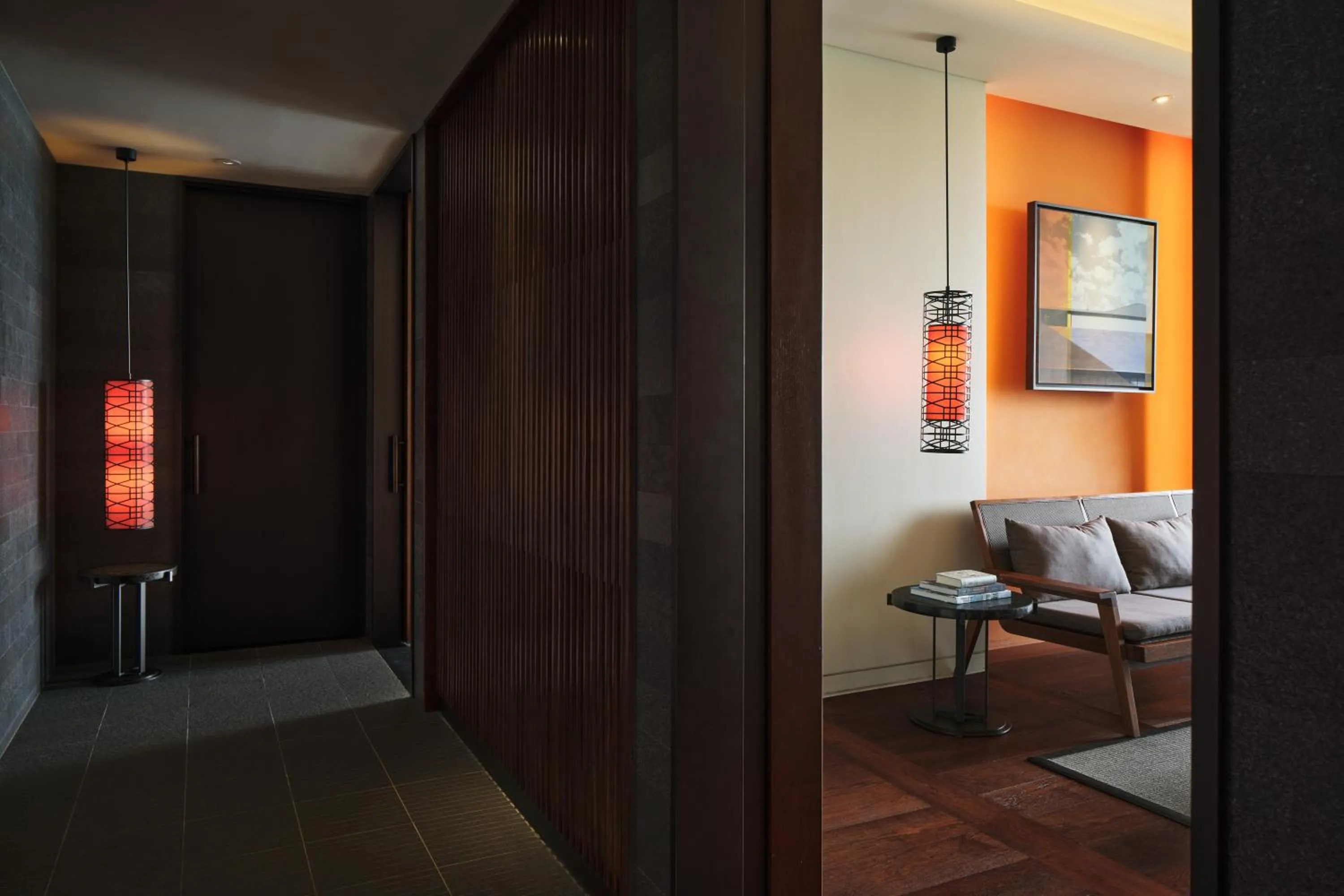 Living room in Ananti at Busan Cove