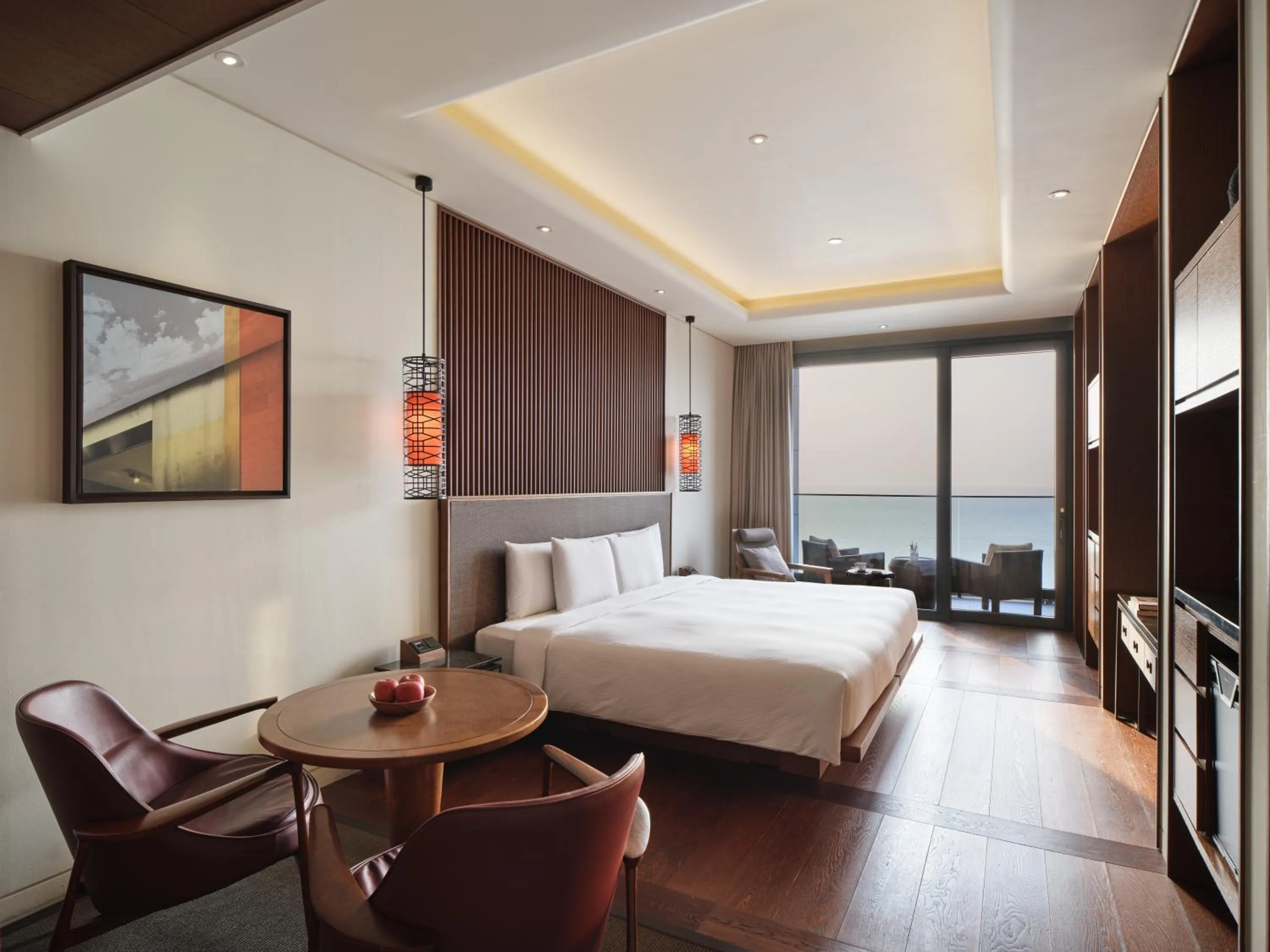 Bed in Hilton Busan Korea Republic of South