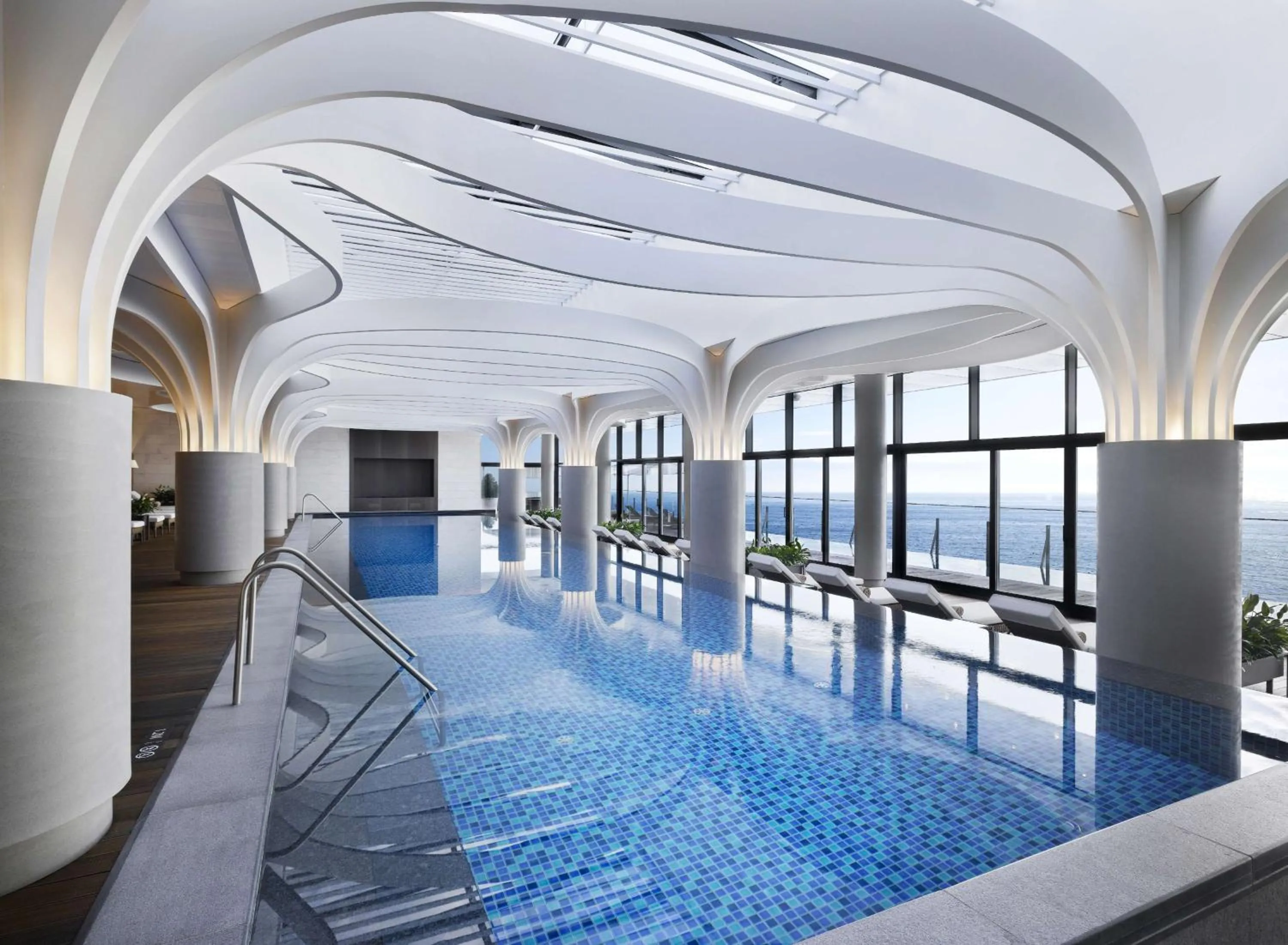 Pool view in Ananti at Busan Cove