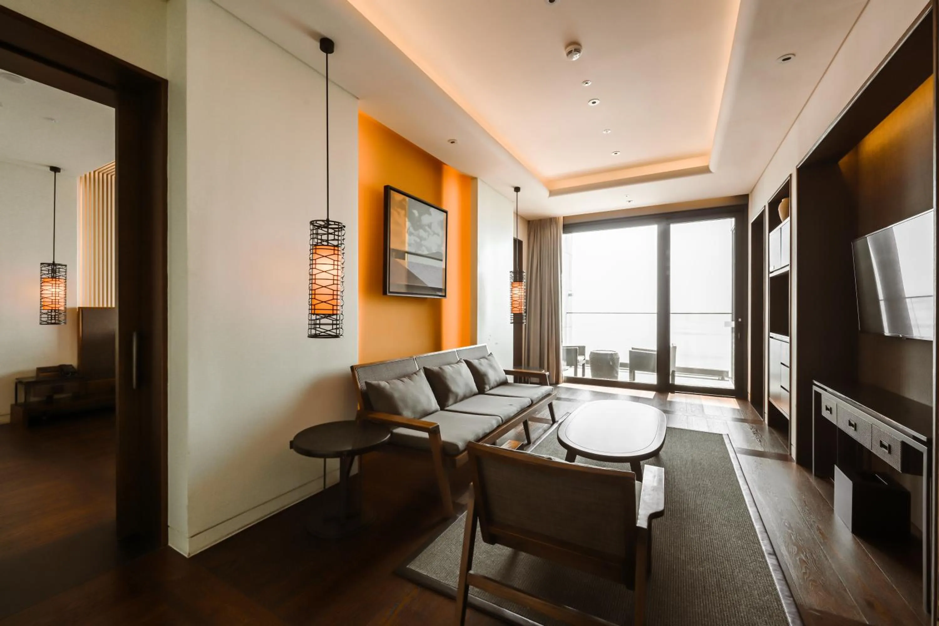 Living room in Ananti at Busan Cove