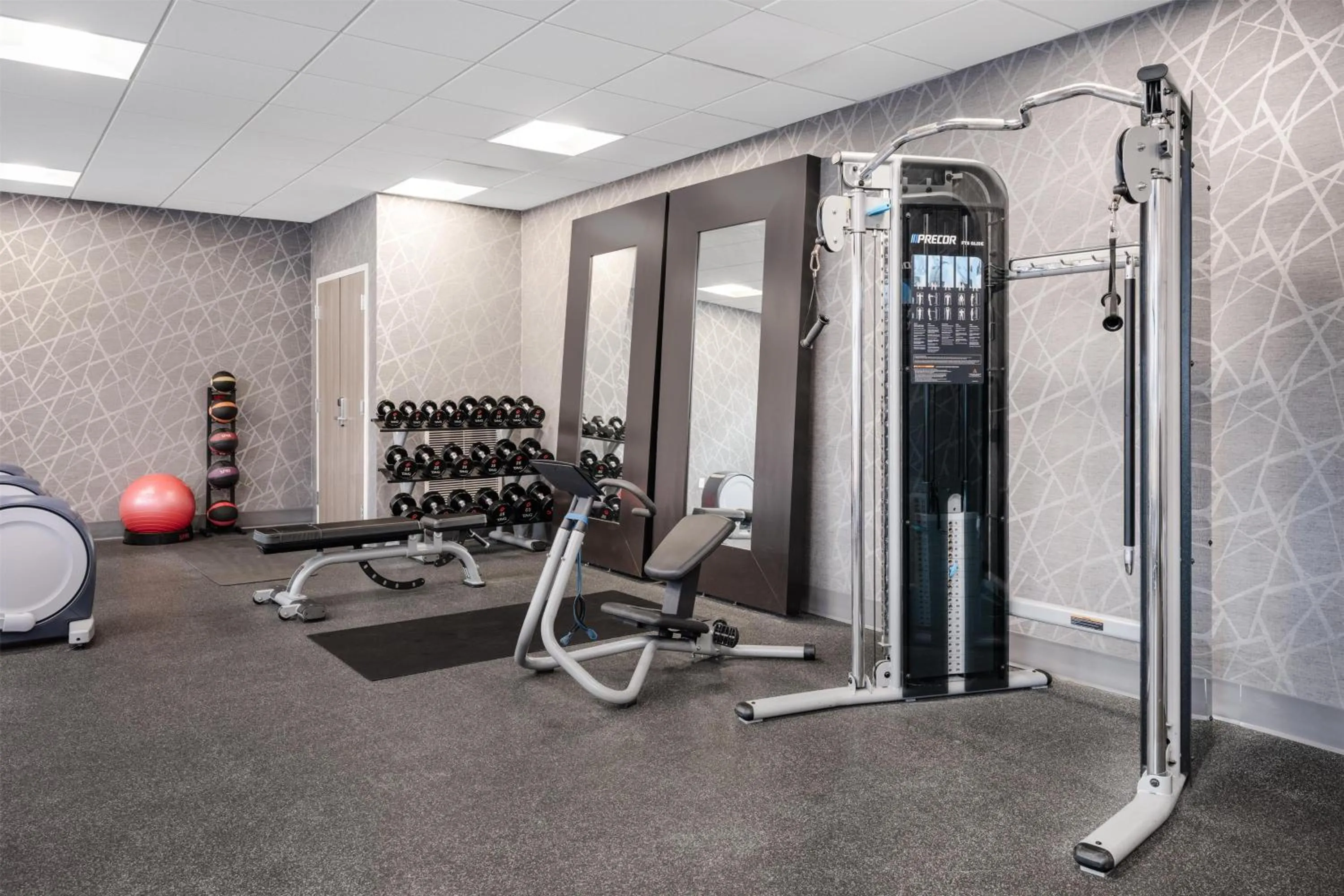 Fitness centre/facilities in Homewood Suites By Hilton San Jose Santa Clara