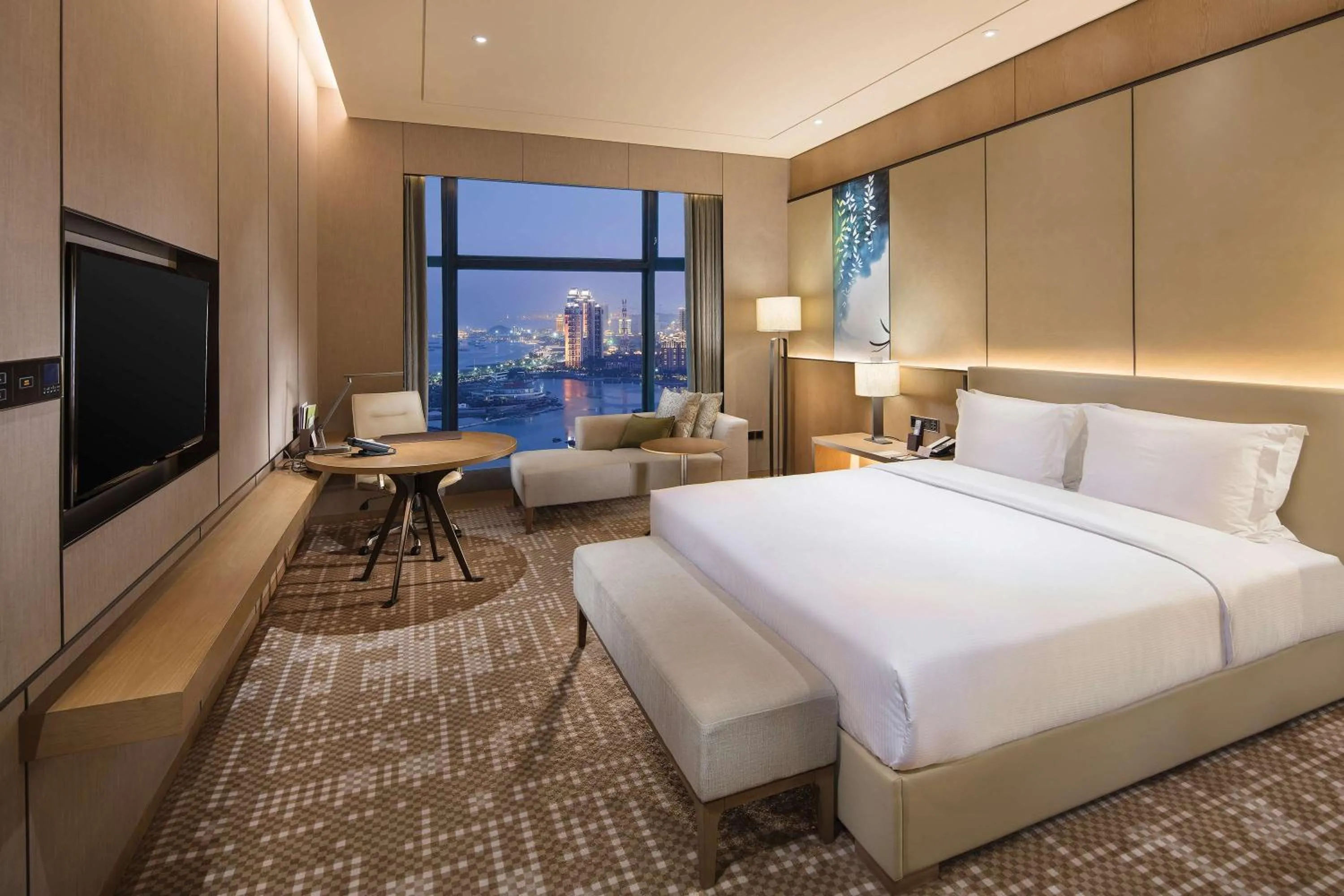 Bedroom, Bed in DoubleTree By Hilton Xiamen-Haicang