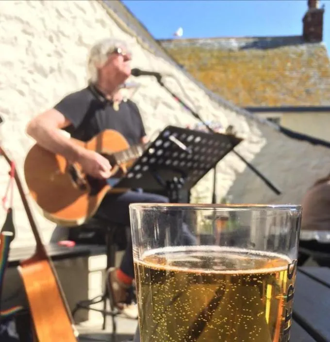 Balcony/Terrace in Cadgwith Cove Inn