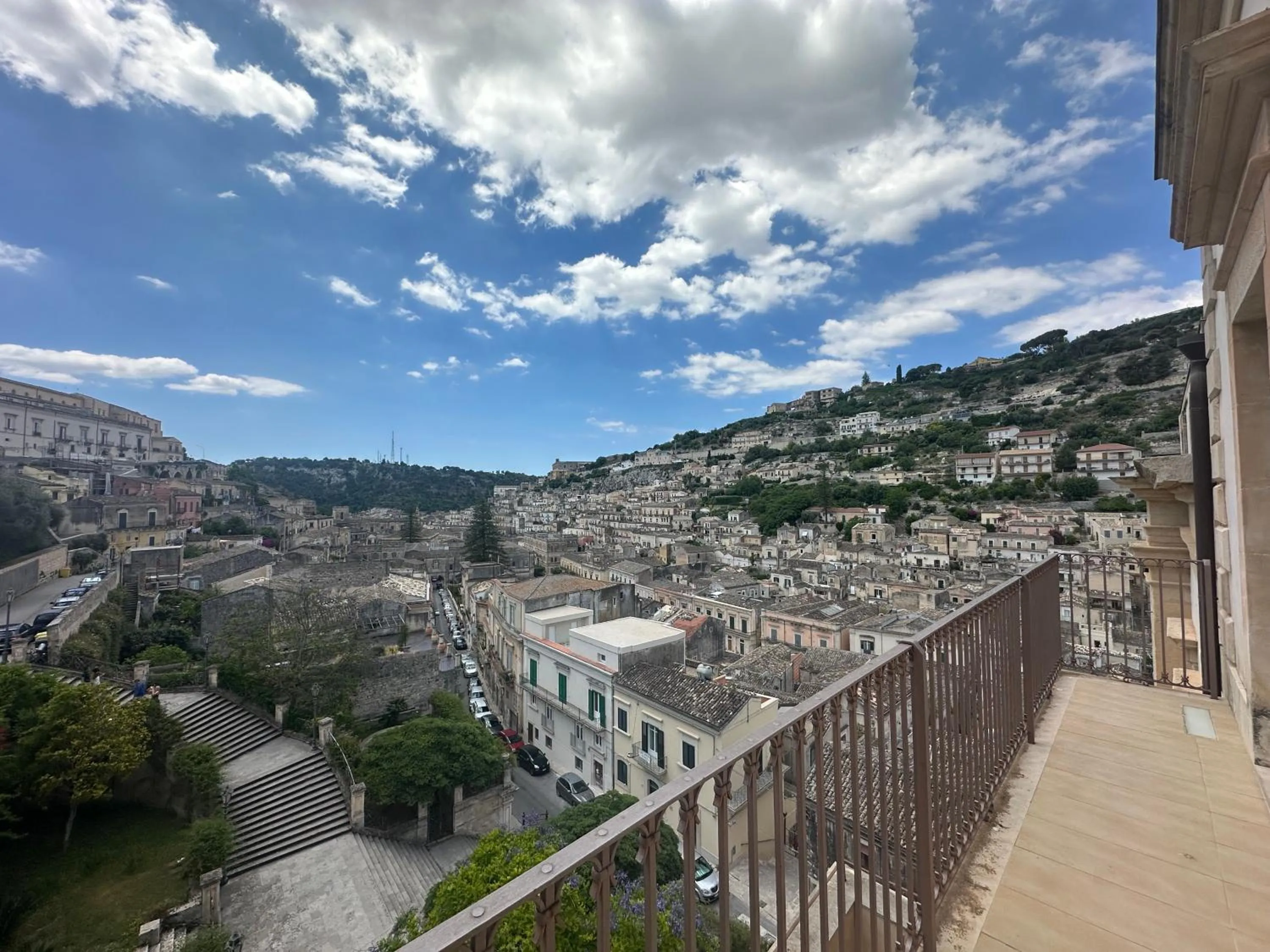 City view in San Giorgio Modica Hotel