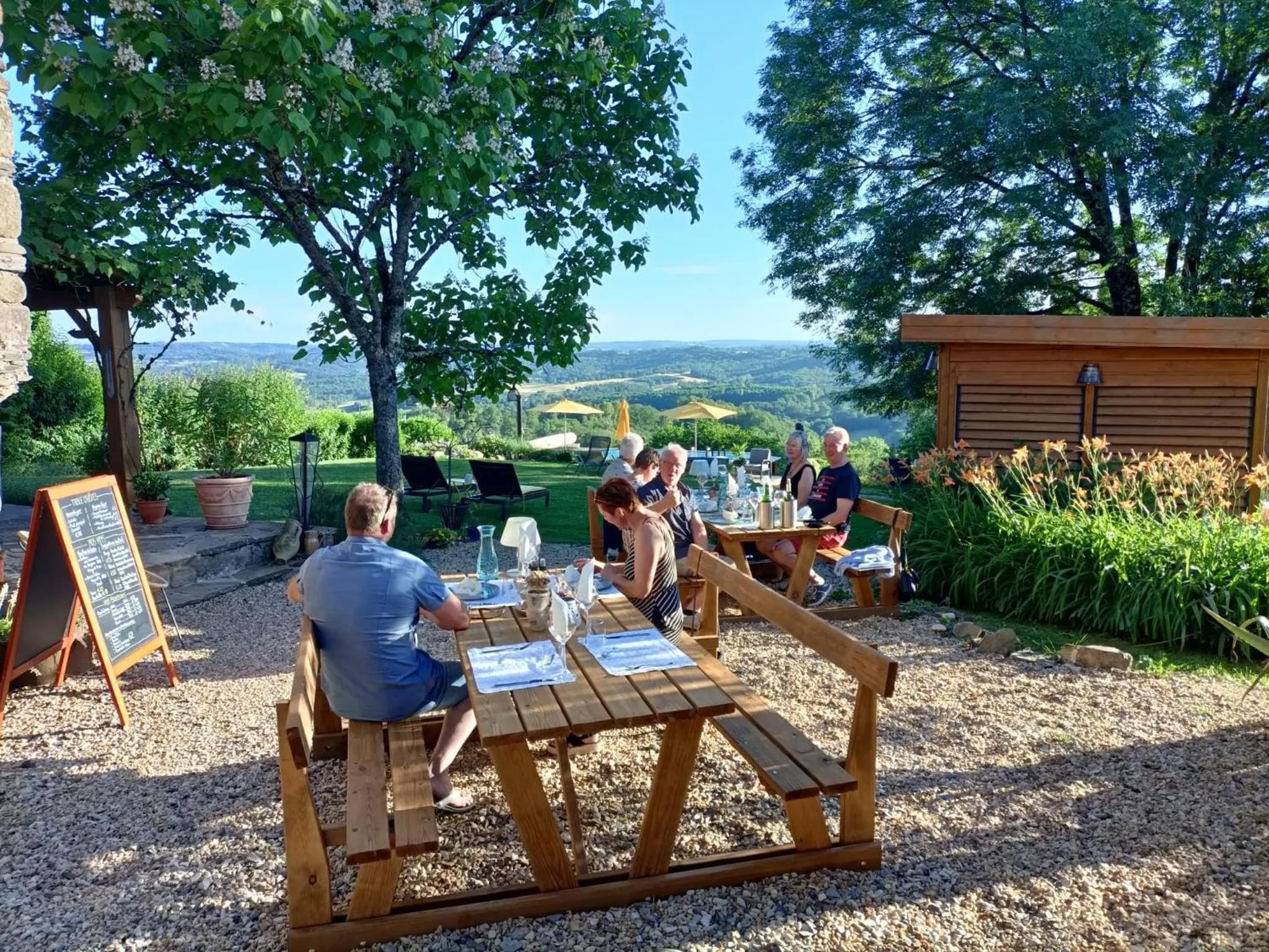 Property building in La Maison Bleue
