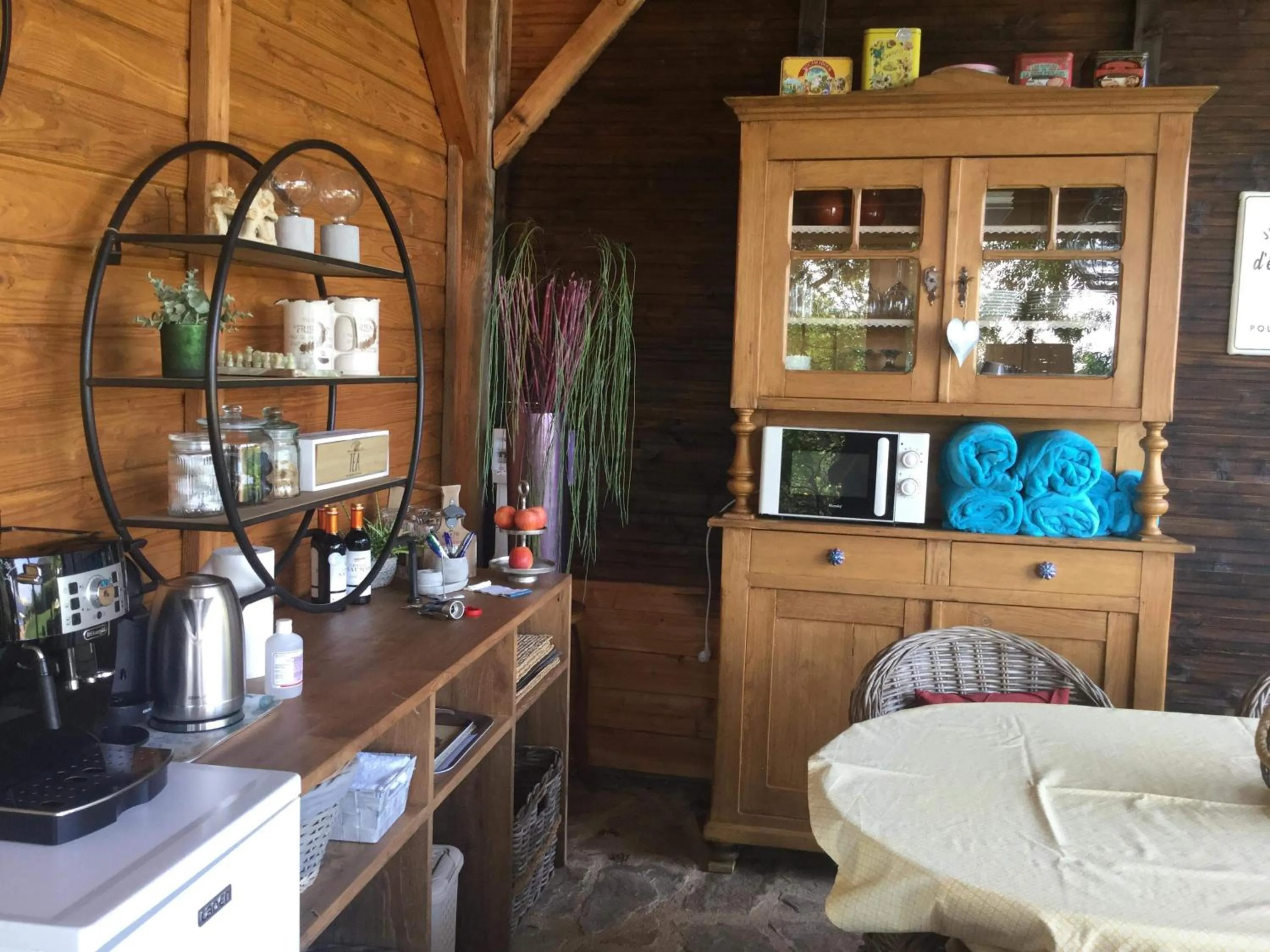 View (from property/room) in La Maison Bleue