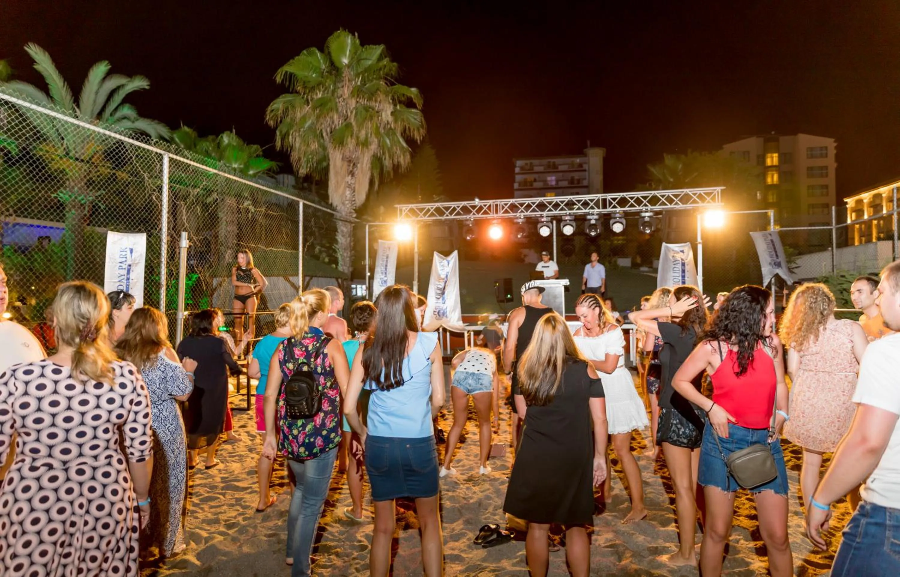 Evening entertainment in Holiday Park Resort - Ultra All İnclusive