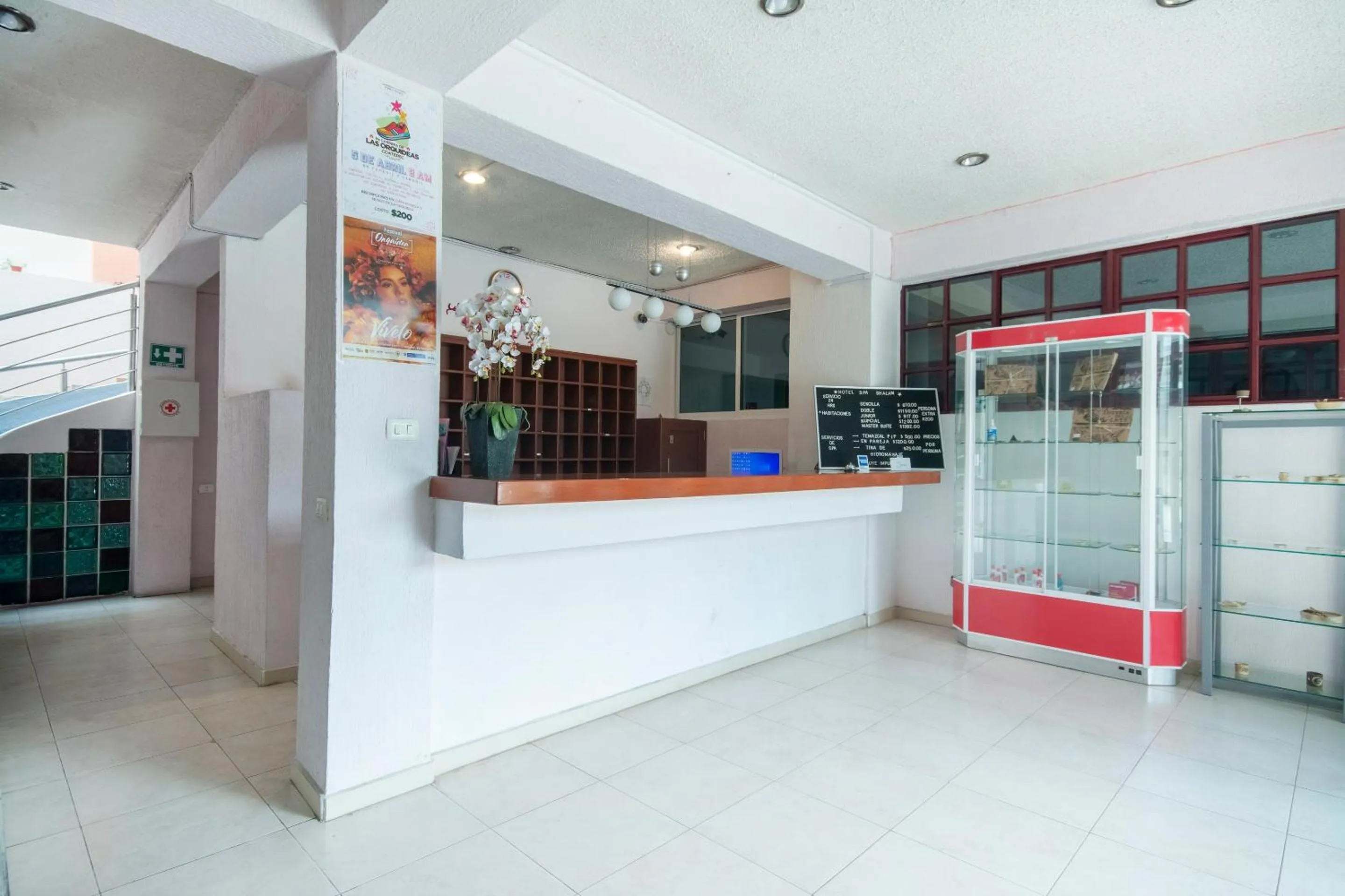 Lobby or reception in Hotel Spa Shalam