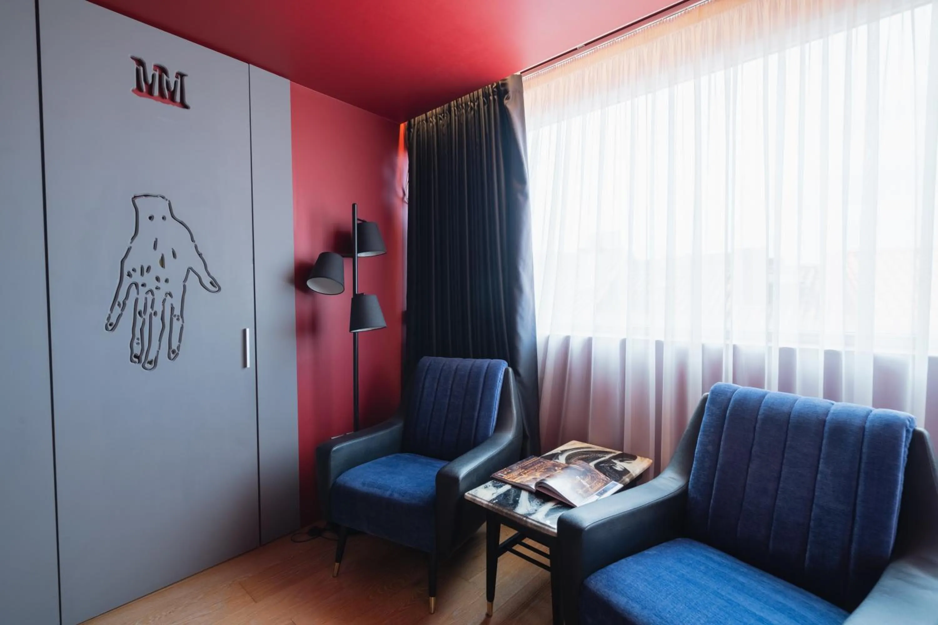 Seating area in Burgus Tribute & Design Hotel