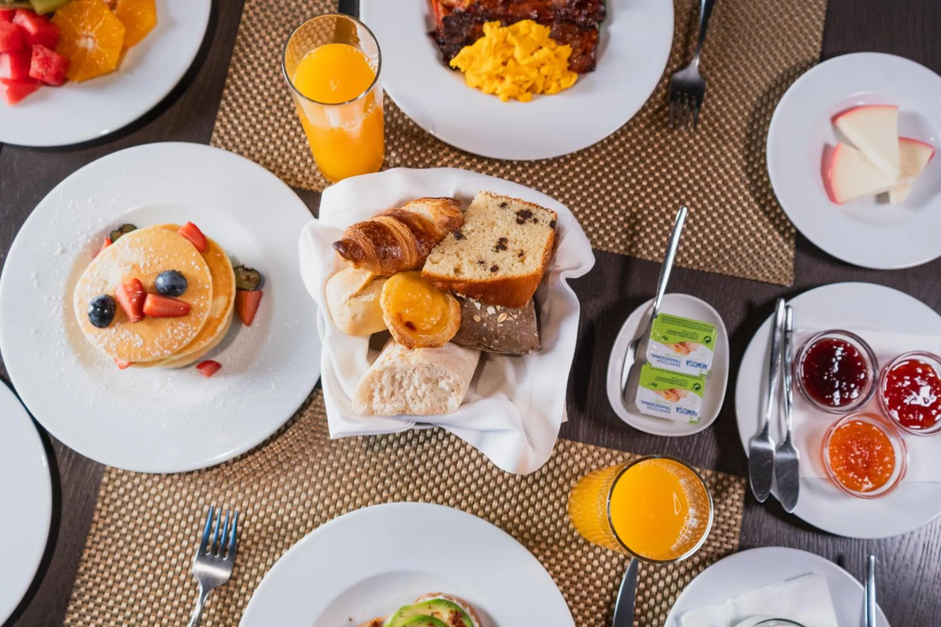 Food close-up in Burgus Tribute & Design Hotel