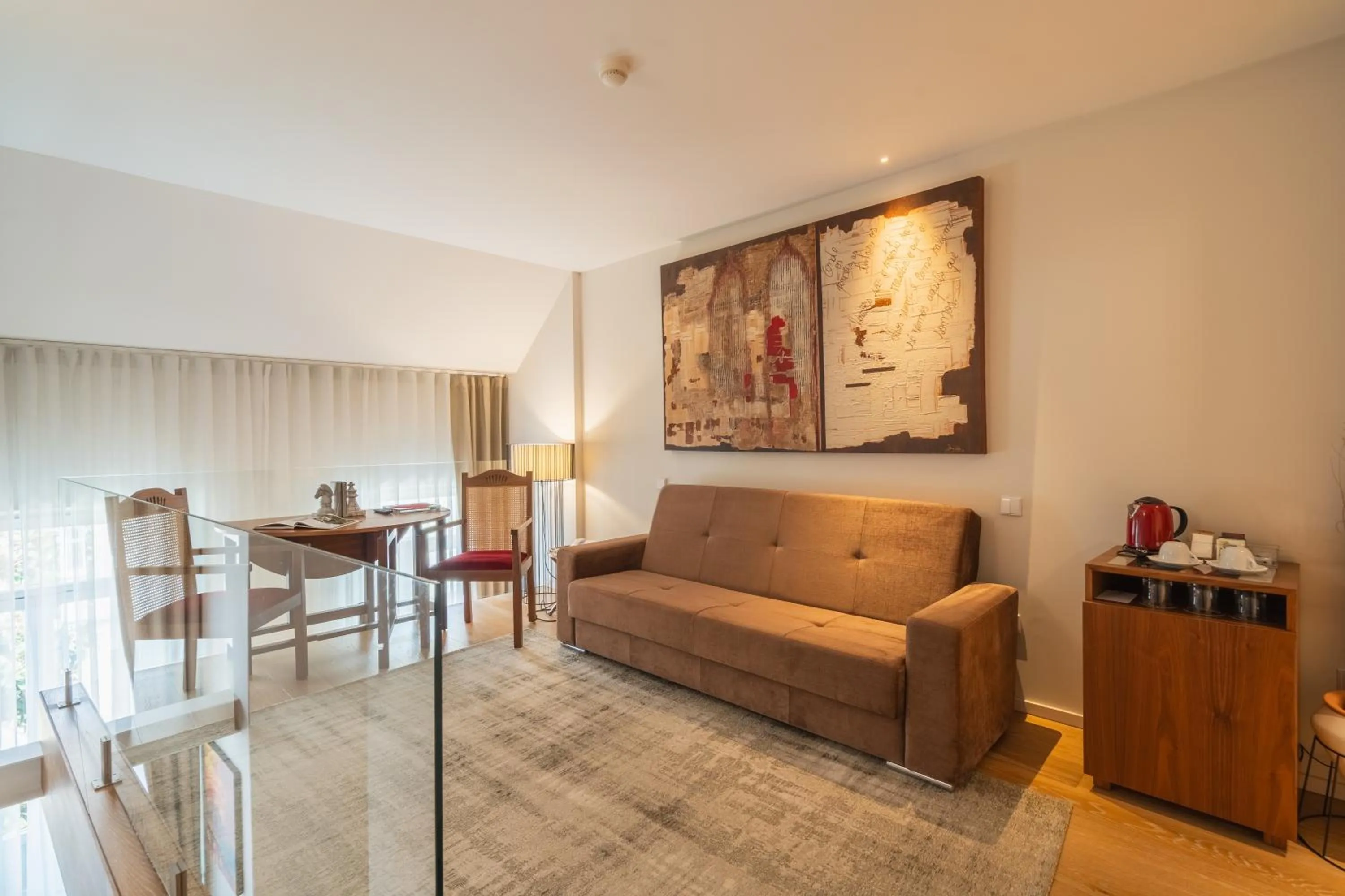 Seating area in Burgus Tribute & Design Hotel