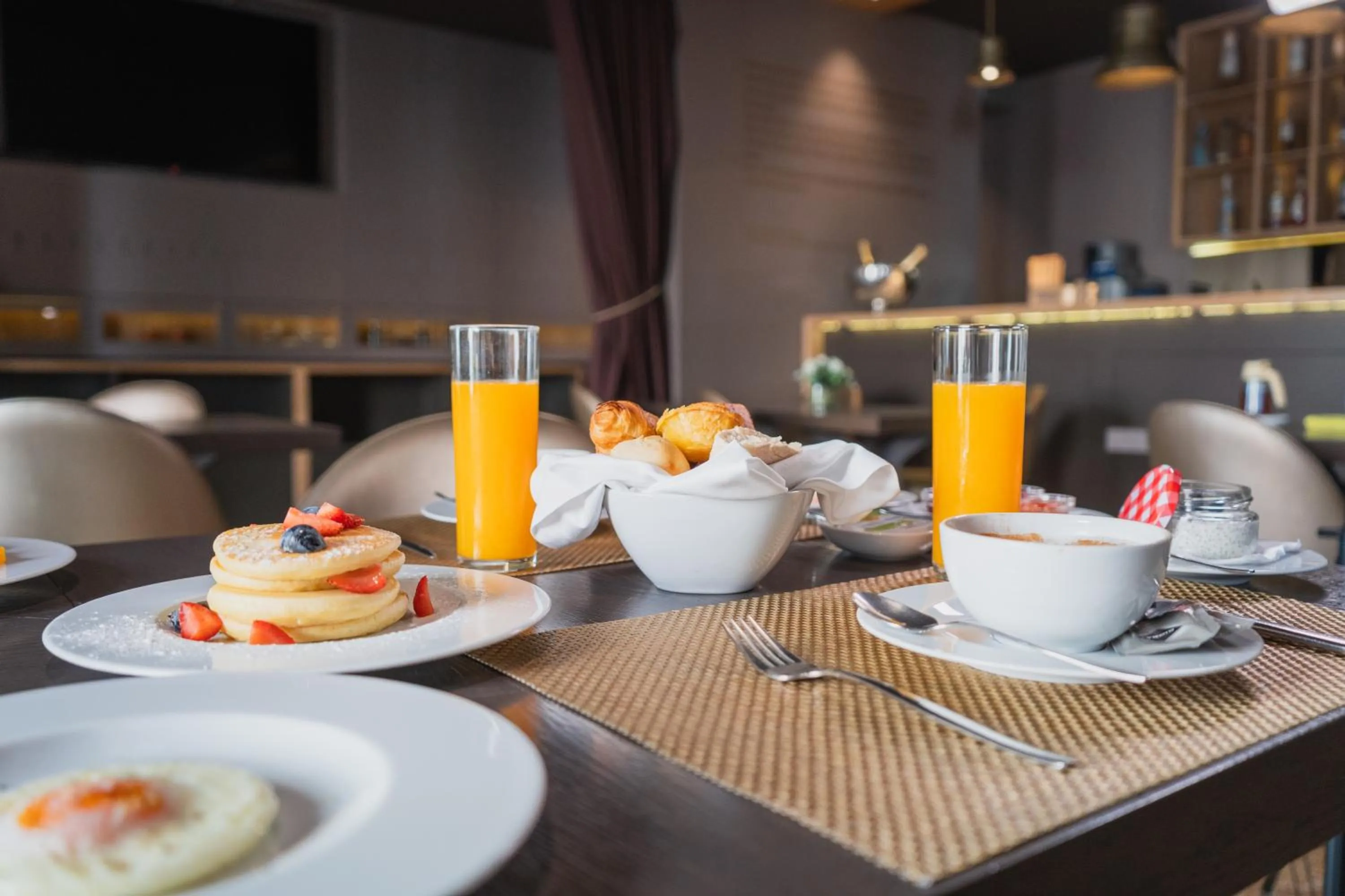 Food close-up in Burgus Tribute & Design Hotel