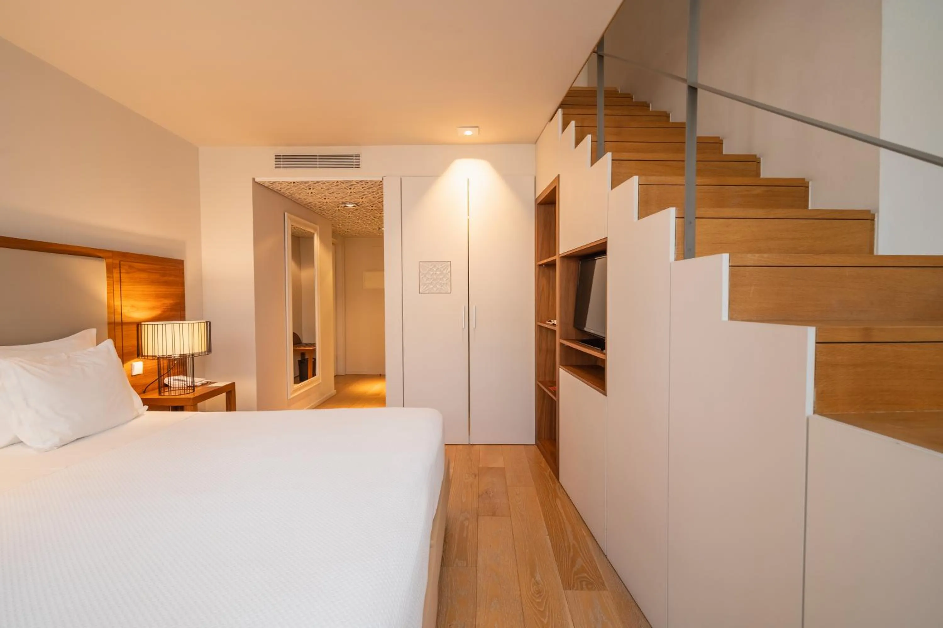 Bed in Burgus Tribute & Design Hotel