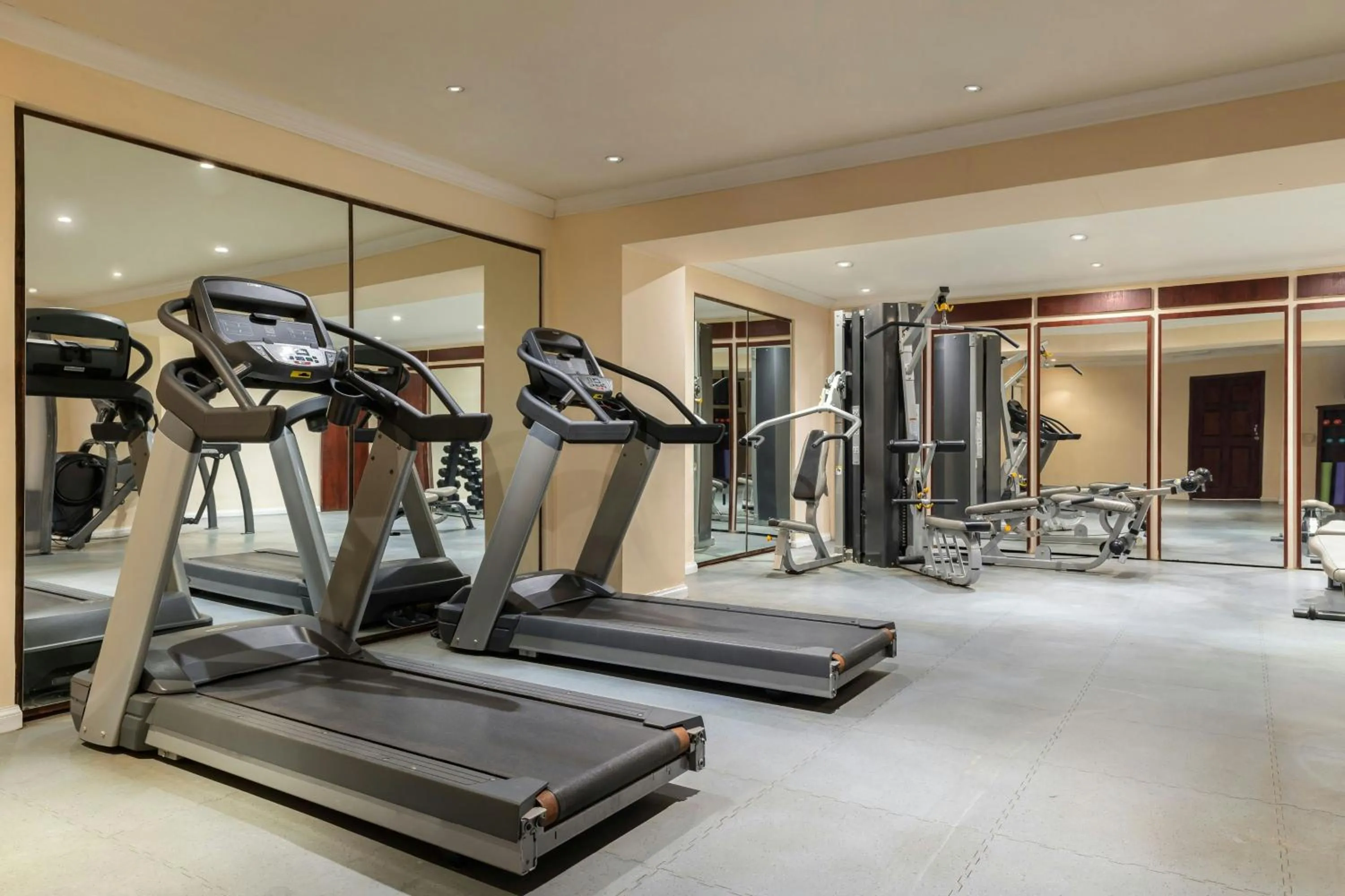 Fitness centre/facilities in Tamarind by Elegant Hotels - All-Inclusive