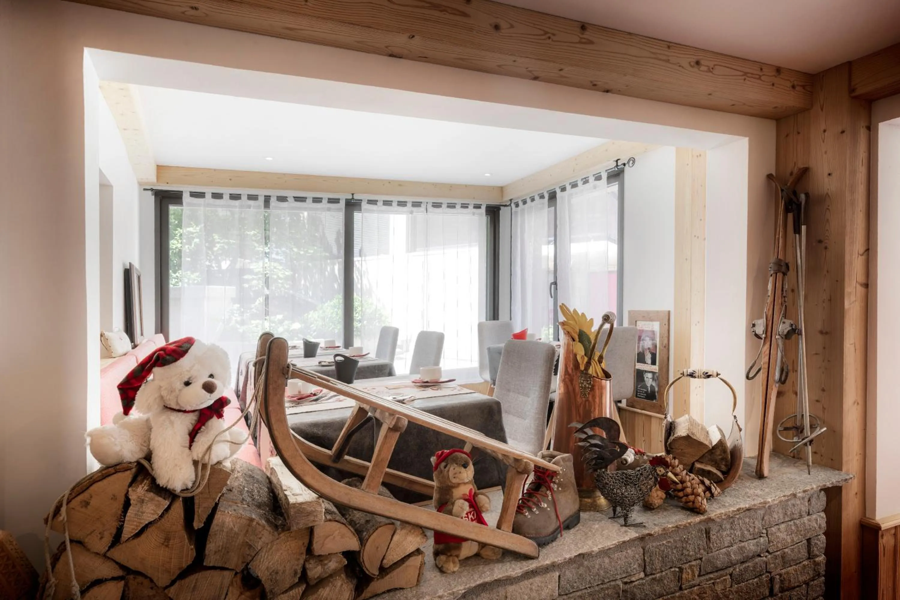 Decorative detail in Hotel Le Littoral