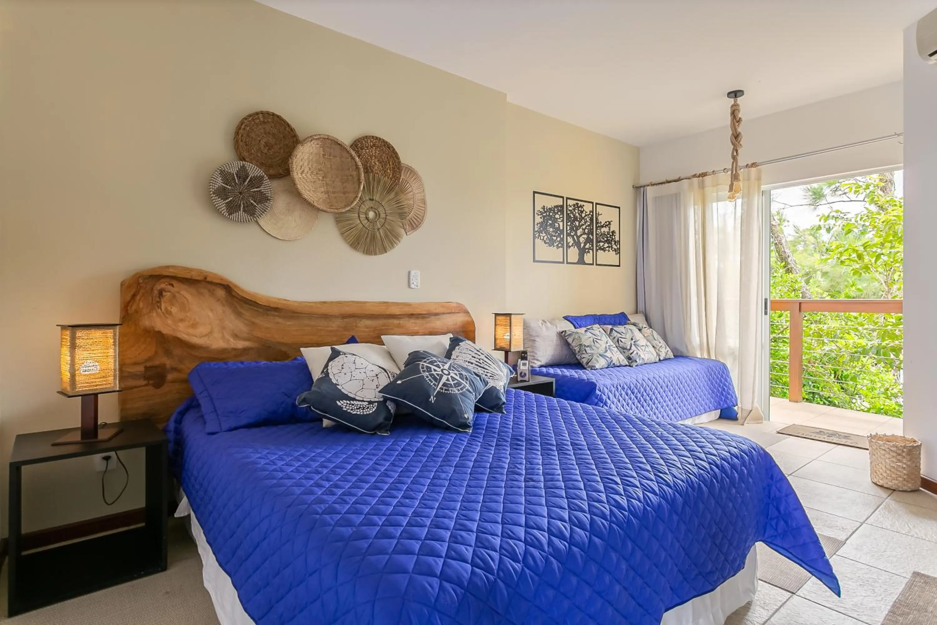 Bed in Penareia Floripa Beach Hotel