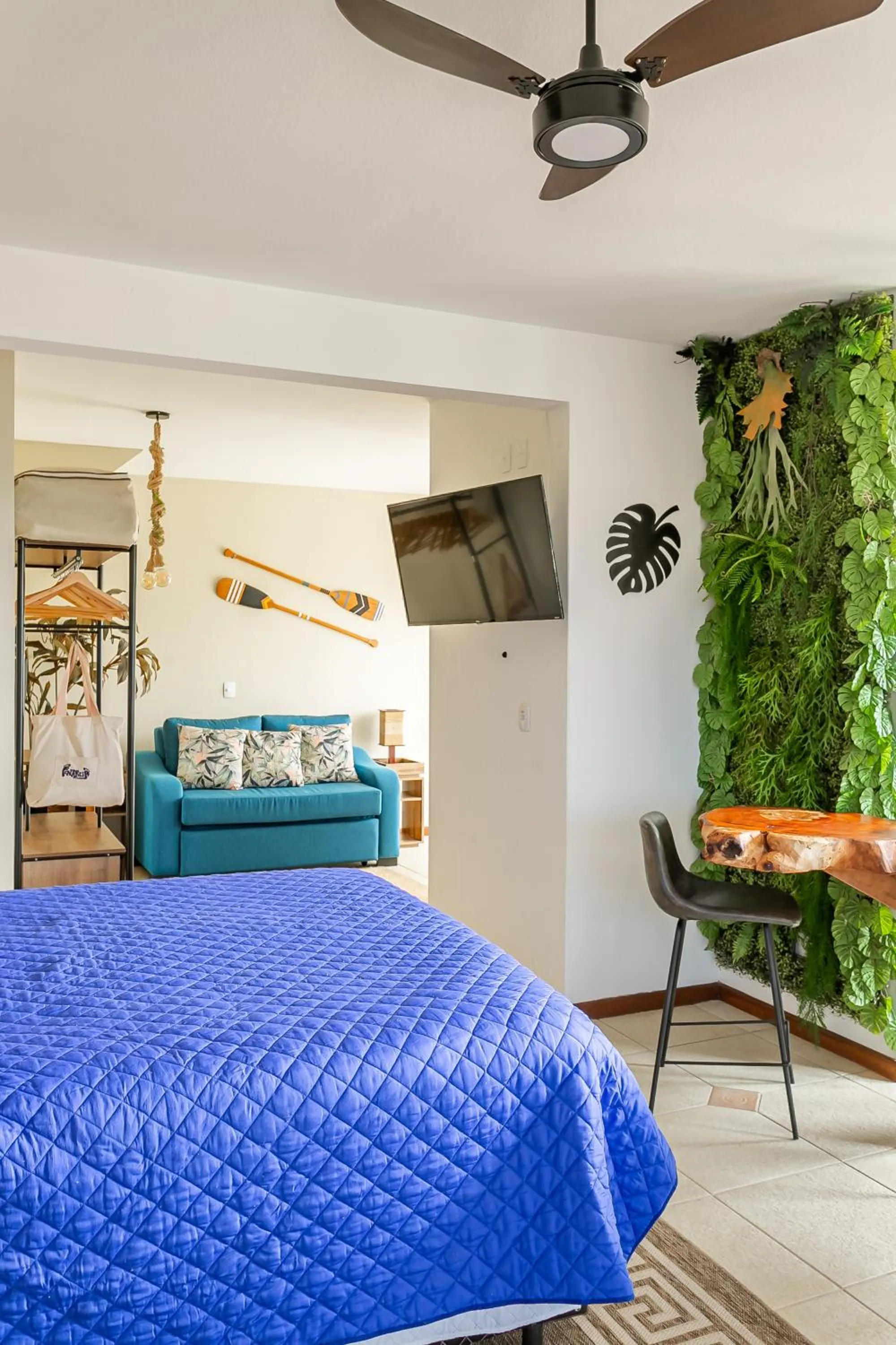 Bed in Penareia Floripa Beach Hotel