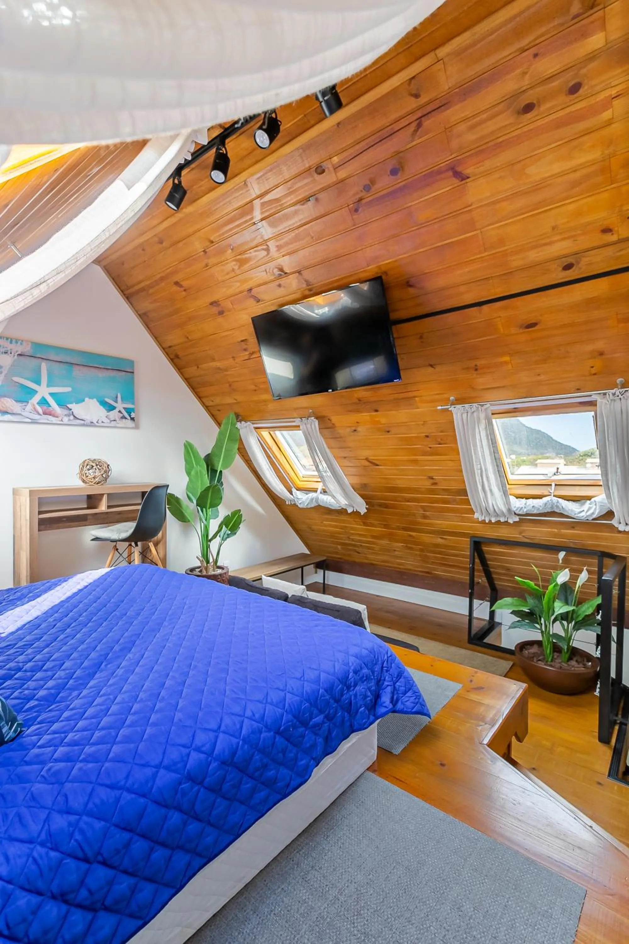 Bed in Penareia Floripa Beach Hotel