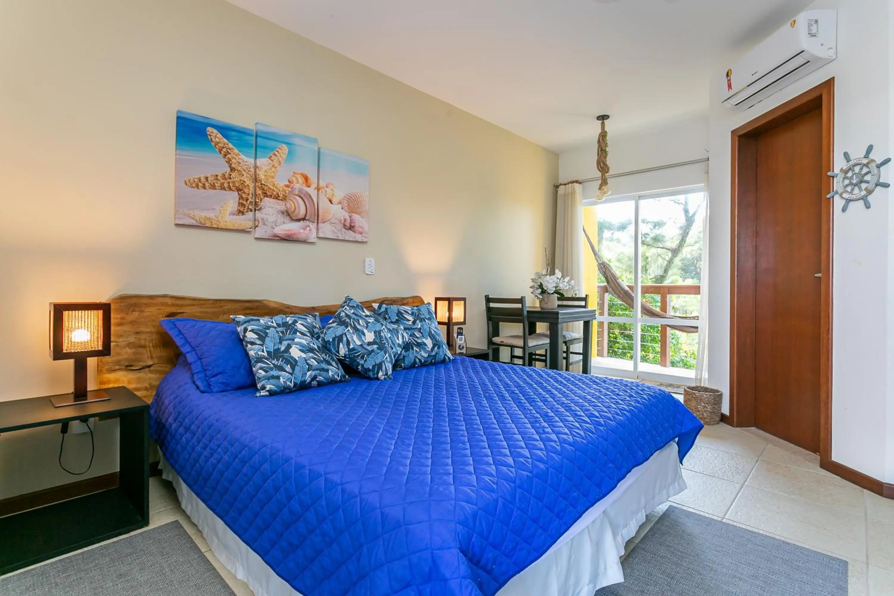 Bed in Penareia Floripa Beach Hotel