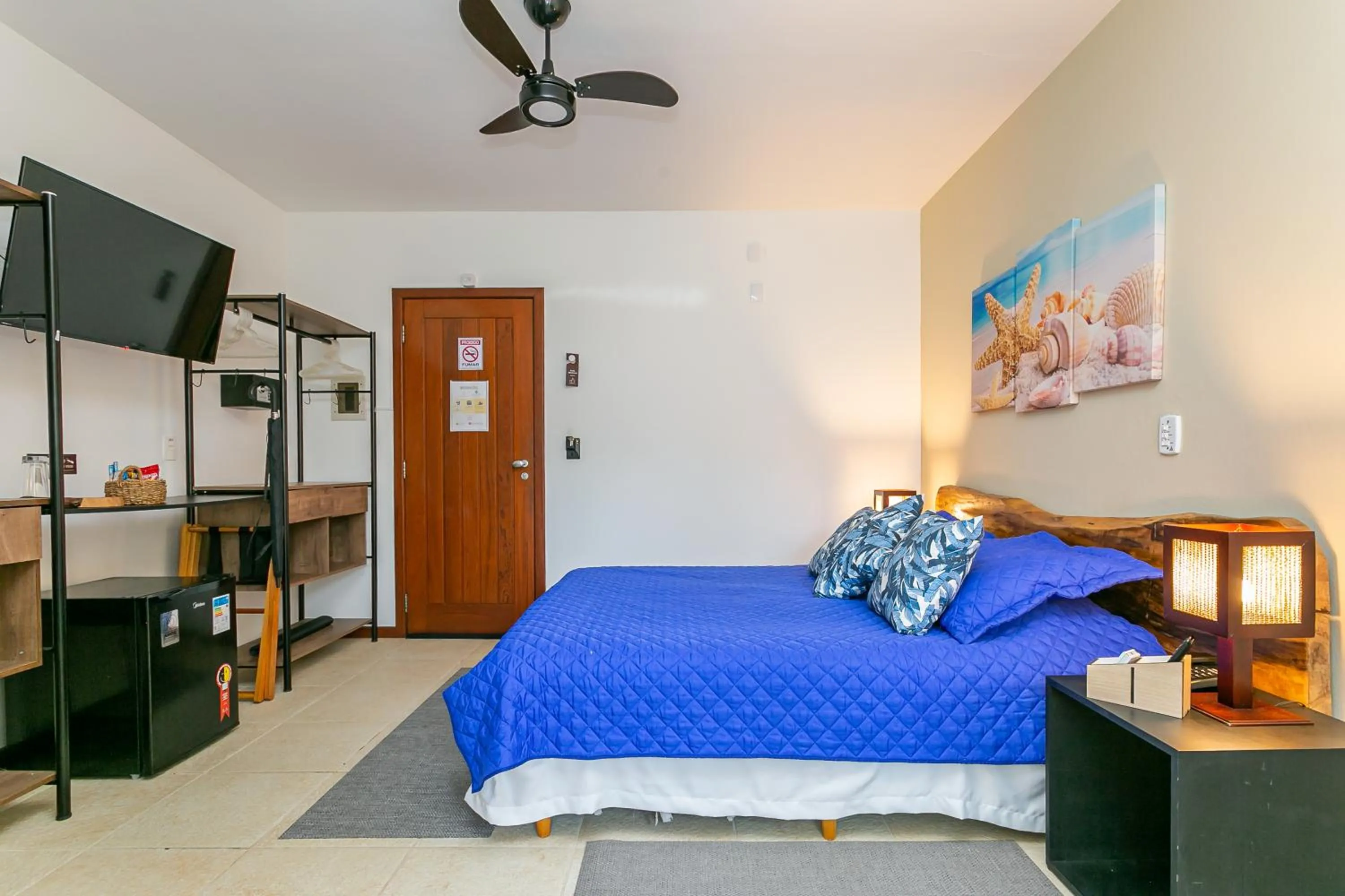 Bed in Penareia Floripa Beach Hotel