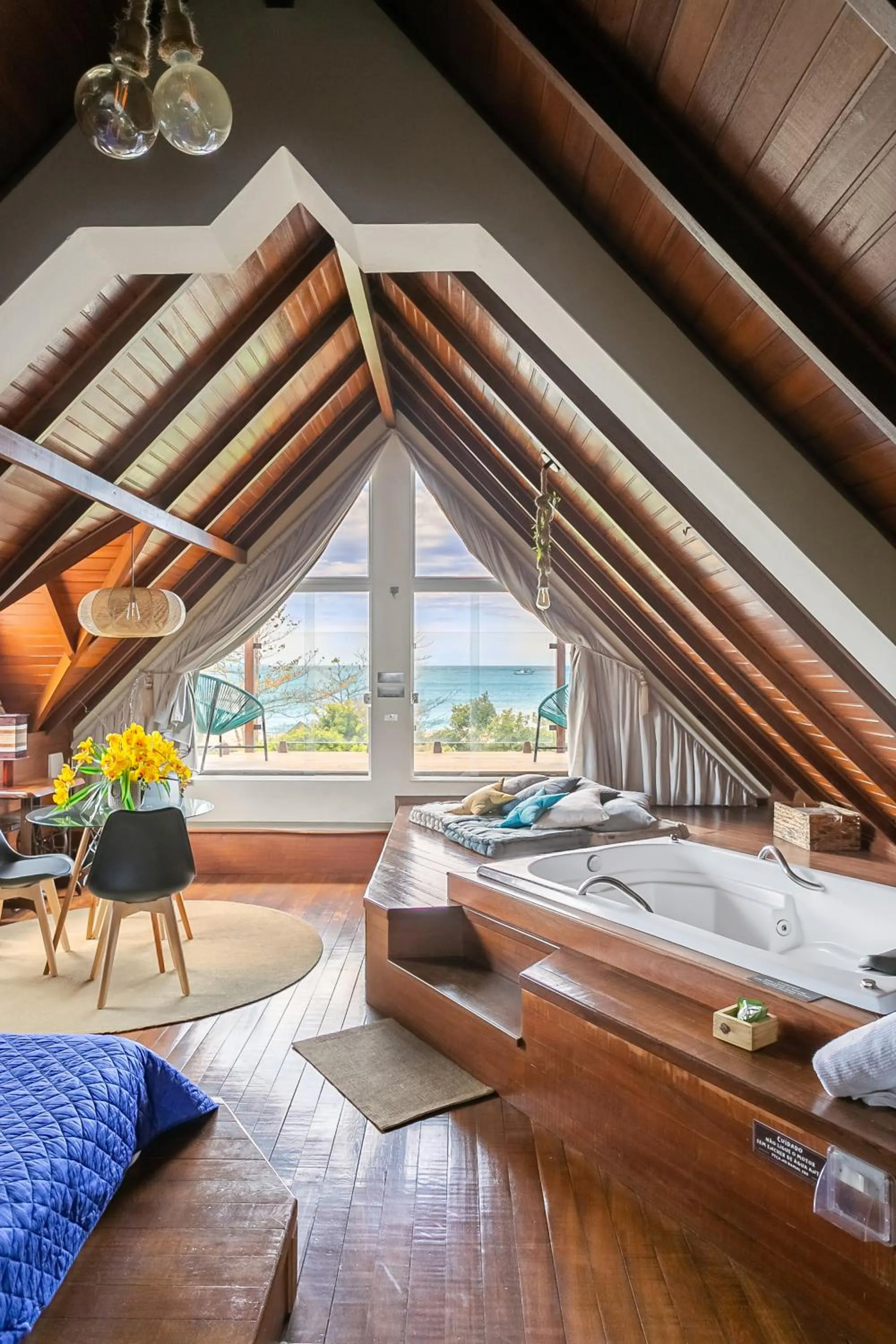 Bed in Penareia Floripa Beach Hotel